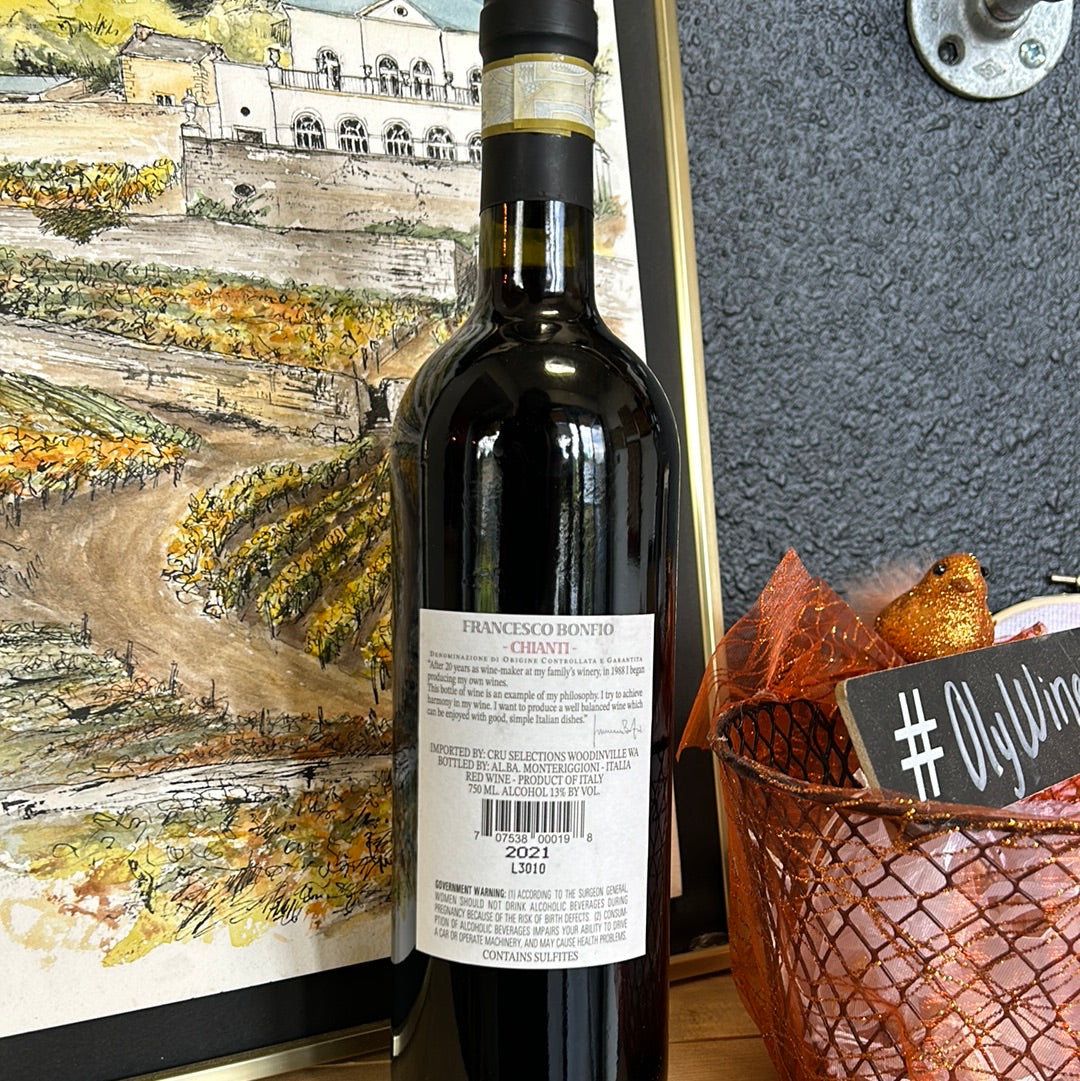 FRANCESCO BONFIO 2021 Chianti (Tuscany, Italy)