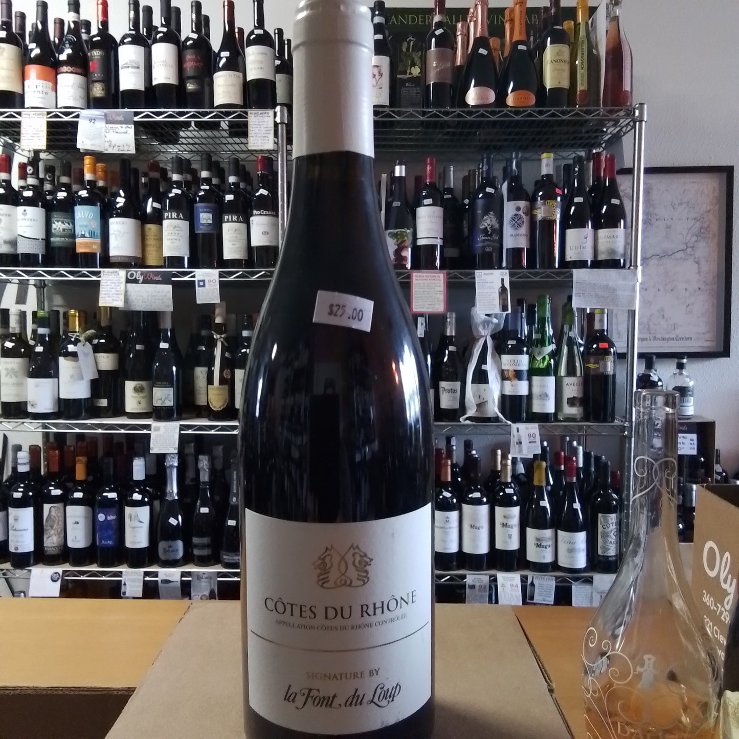 CHATEAU DE LA FONT DU LOUP 2021 'Signature' (Cote-du-Rhone, France)
