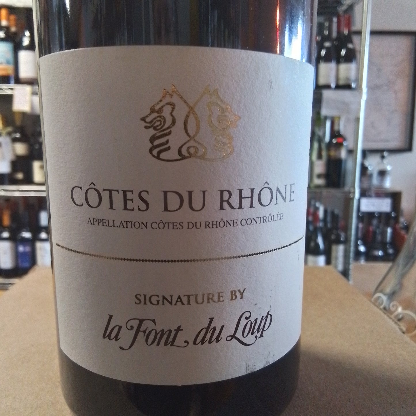 CHATEAU DE LA FONT DU LOUP 2021 'Signature' (Cote-du-Rhone, France)