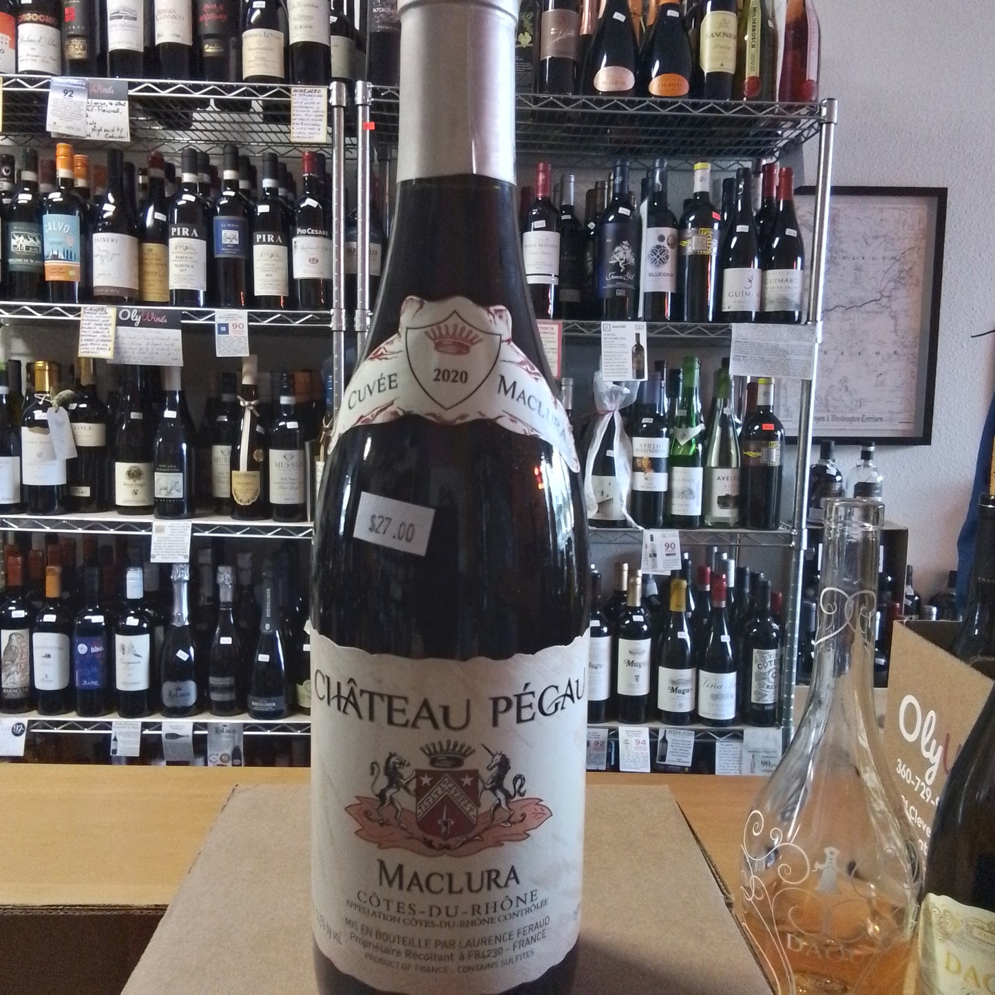DOMAINE DU PEGAU 2021 Cotes du Rhone 'Maclura' (Rhone, France)