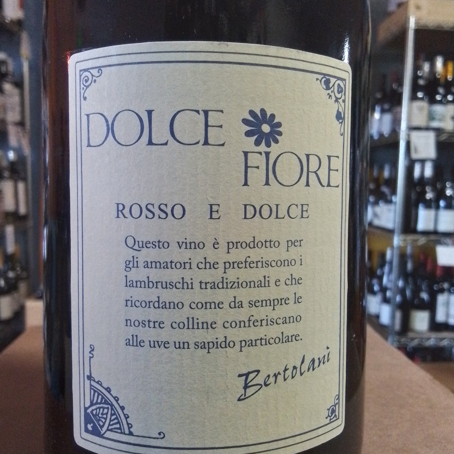 BERTOLANI NV Lambrusco Emilia 'Dolce Fiore' (Emilia-Romagna, Italy)