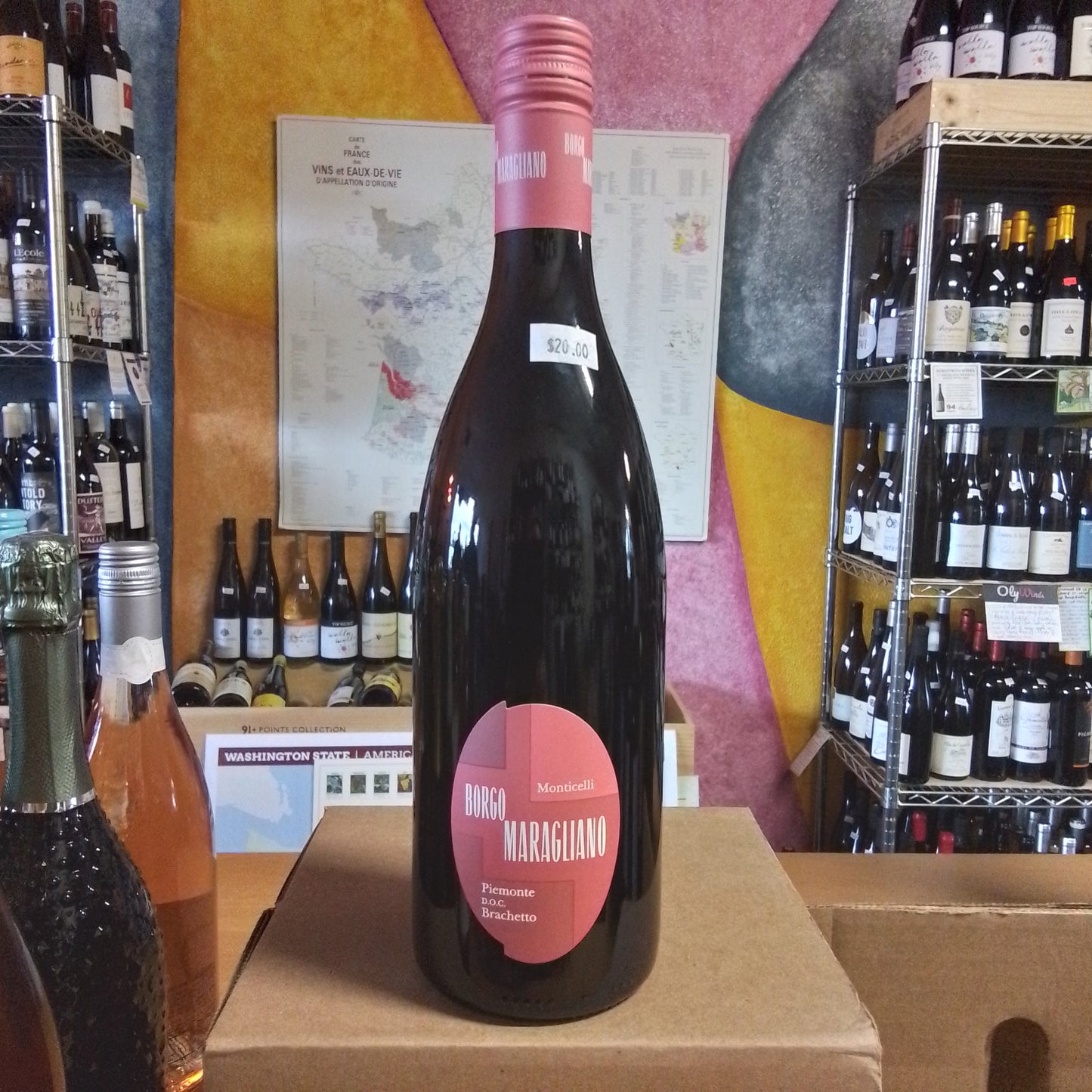 BORGO MARAGLIANO NV Sparkling Red Wine 'Brachetto' (Piedmont, Italy)