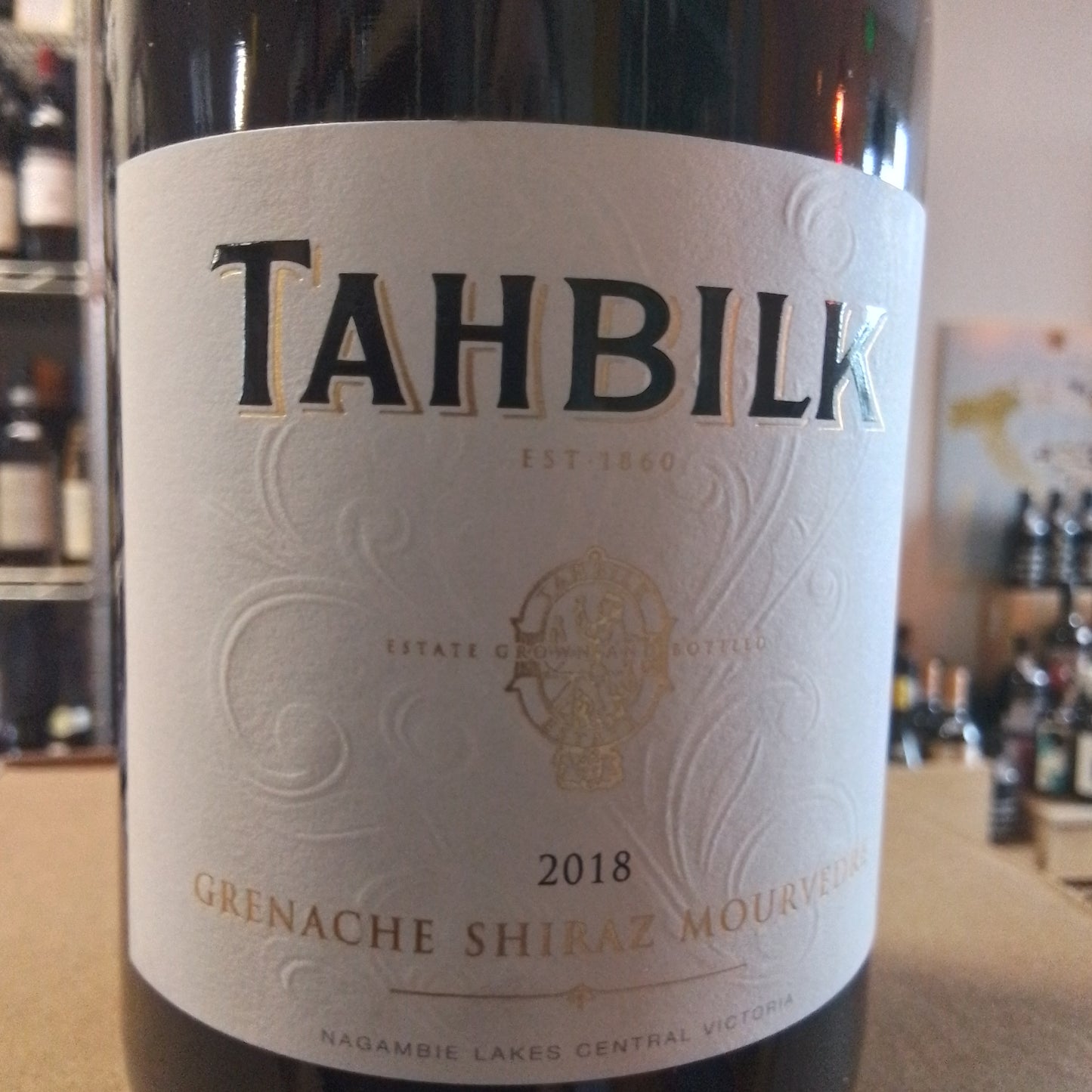 TAHBILK 2018 GSM Red Blend (Central Victoria, Australia)