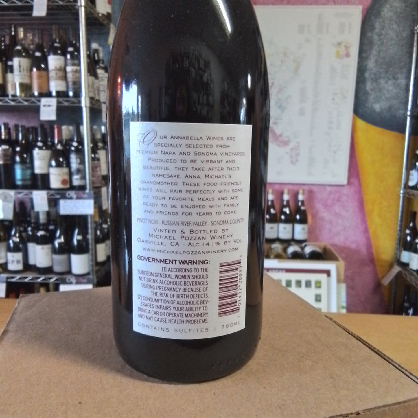 ANNABELLA 2023 Pinot Noir (Russian River Valley, Sonoma County, California)