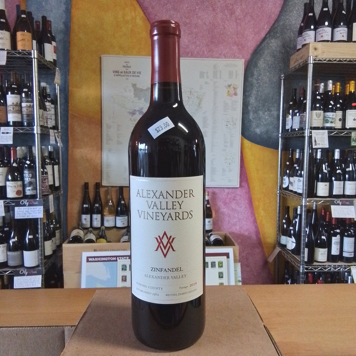 ALEXANDER VALLEY VINEYARDS 2020 Zinfandel (Sonoma County, California)