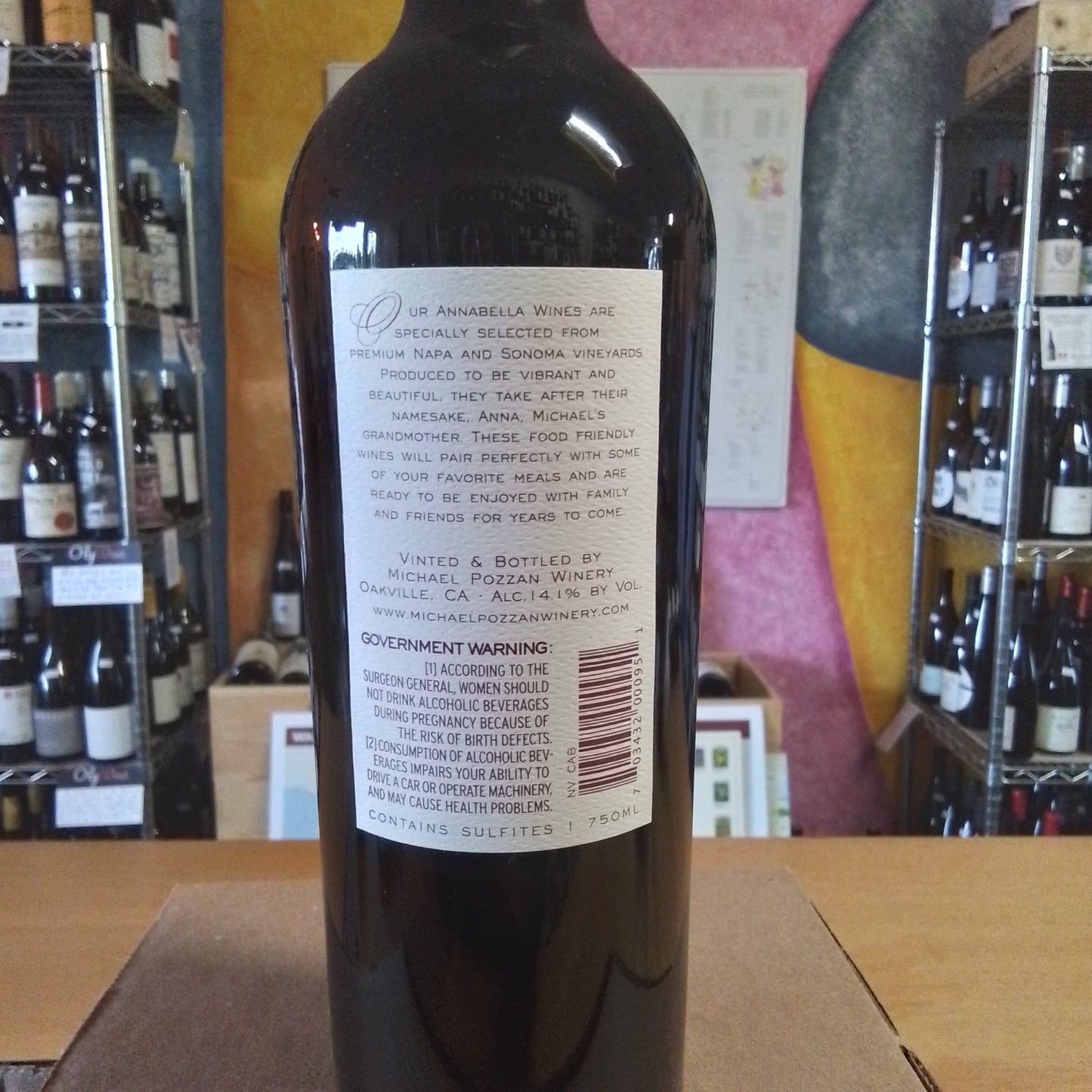 ANNABELLA 2022 Napa Cabernet Sauvignon (Napa Valley, California)