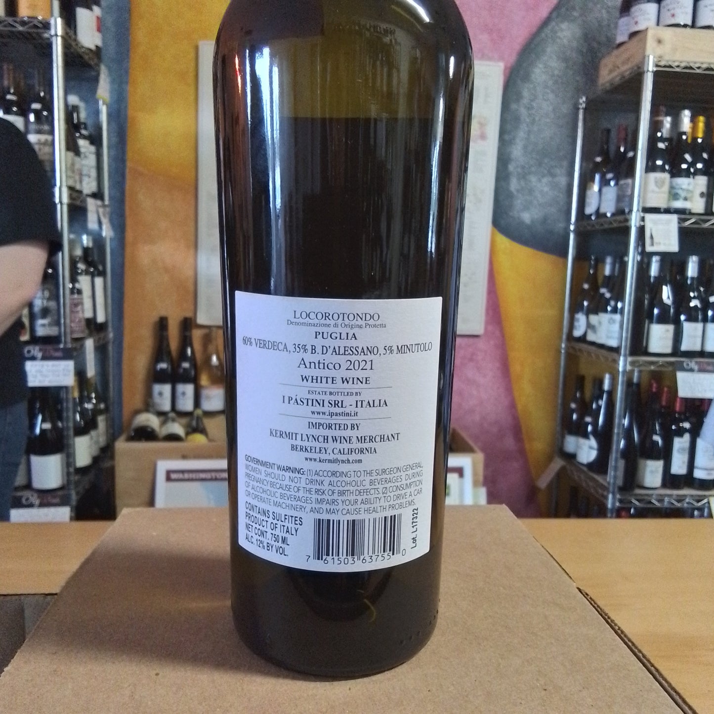 I PASTINI 2021 White Blend 'Antico' (Locorotondo, Italy)