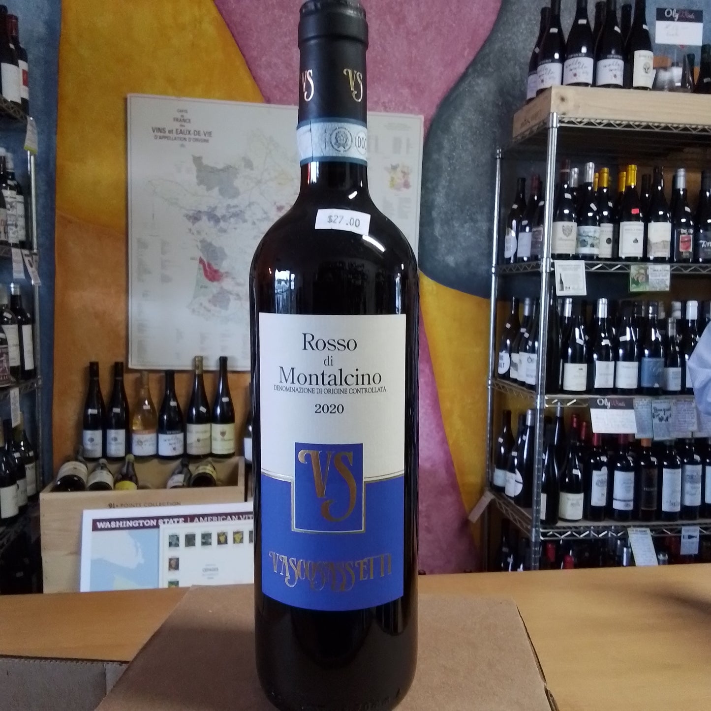VASCO SASSETTI 2020 'Rosso di Montalcino' (Tuscany, Italy)