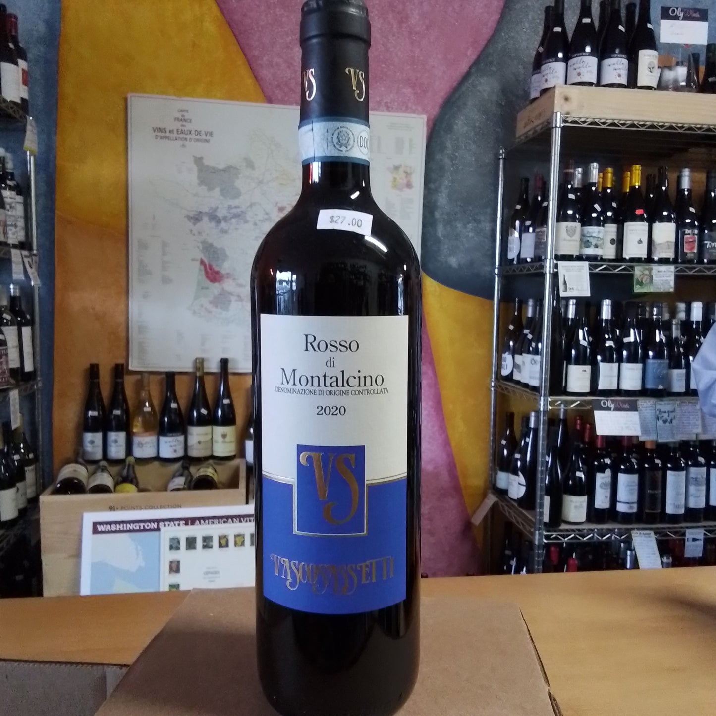 VASCO SASSETTI 2020 'Rosso di Montalcino' (Tuscany, Italy)