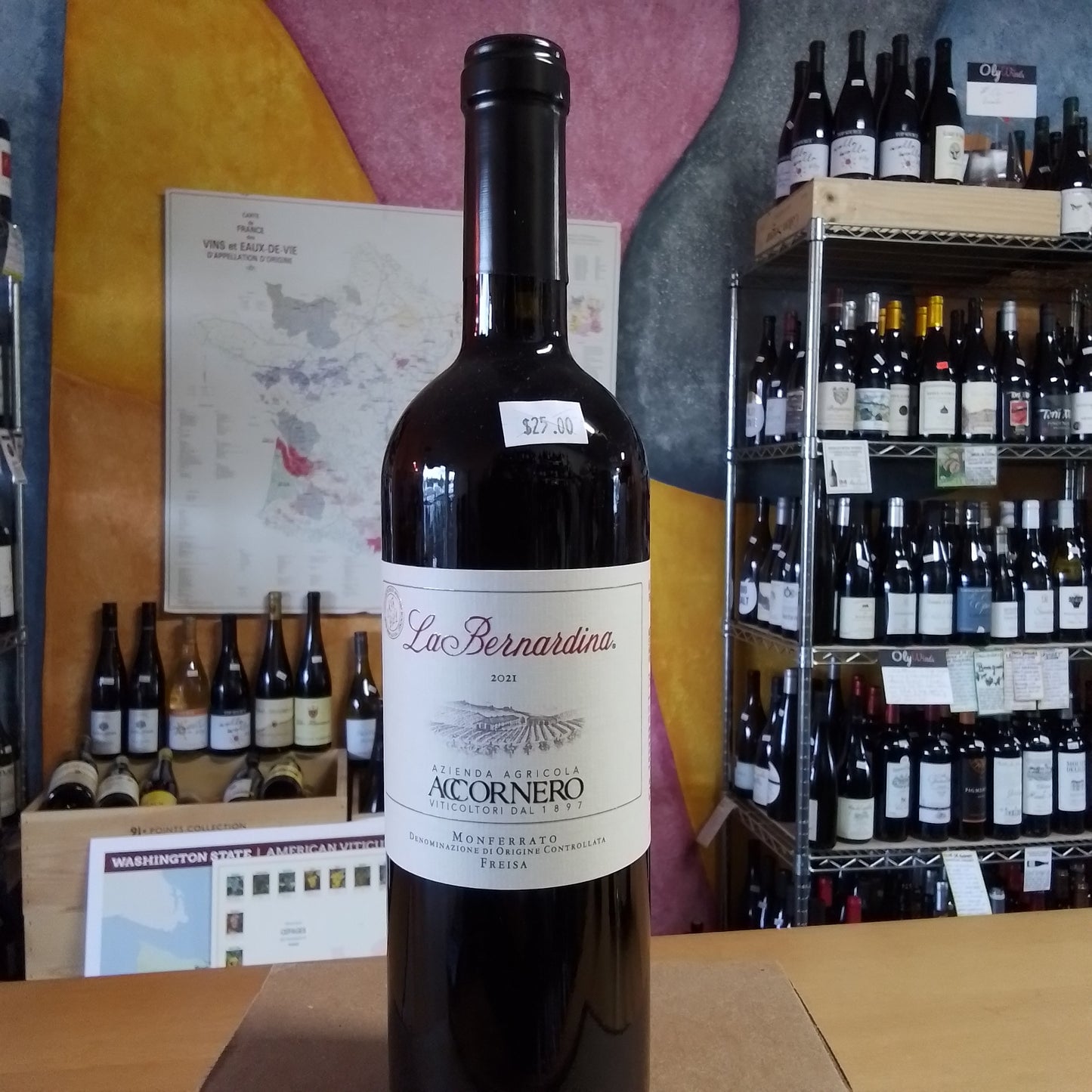 ACCORNERO 2021 Freisa 'La Bernardina' (Monferrato, Italy)