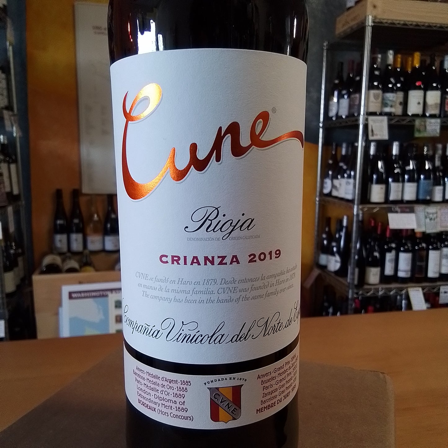 CUNE 2020 Crianza Tempranillo (Rioja, Spain)