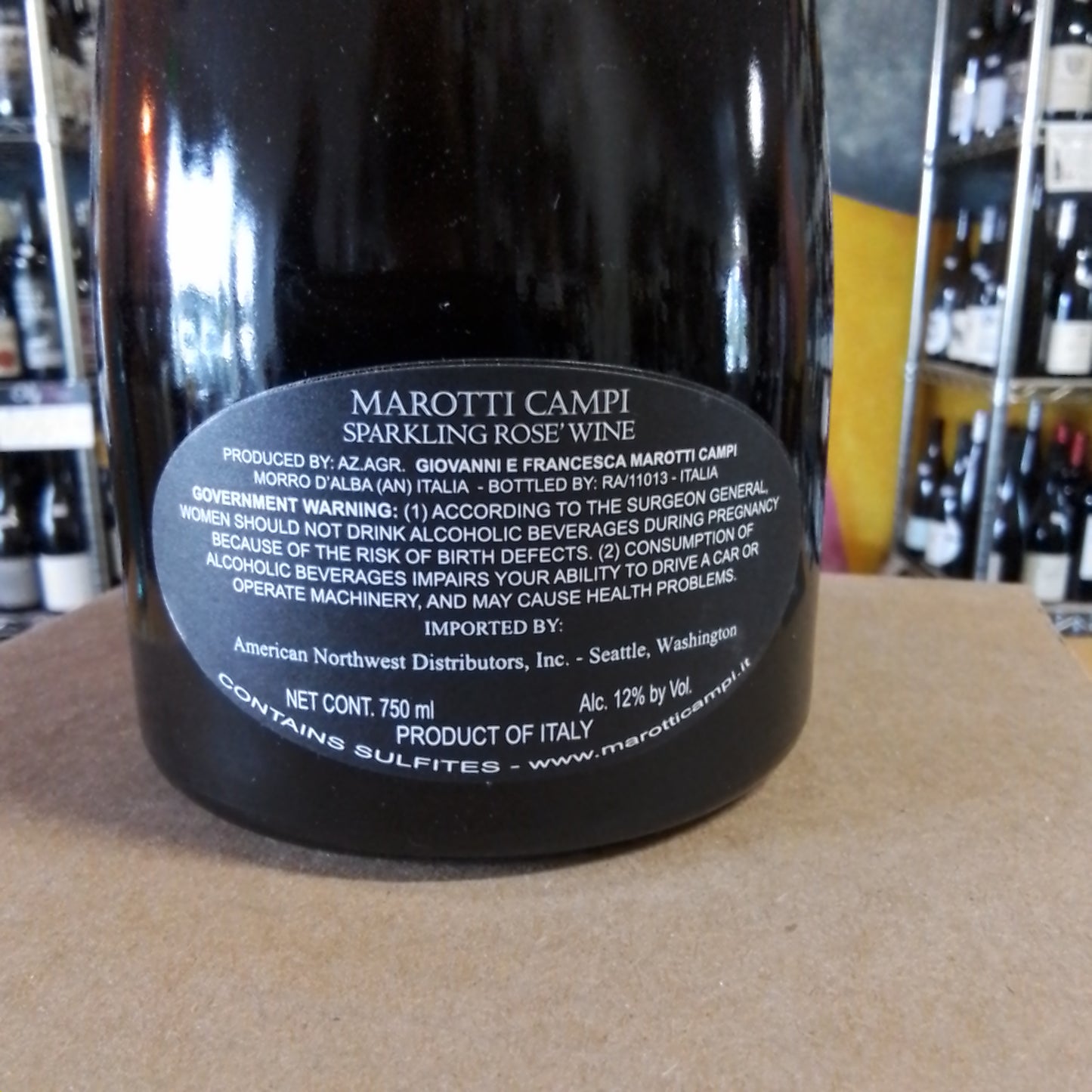 MAROTTI CAMPI NV Brut Sparkling Rose (Marche, Italy)
