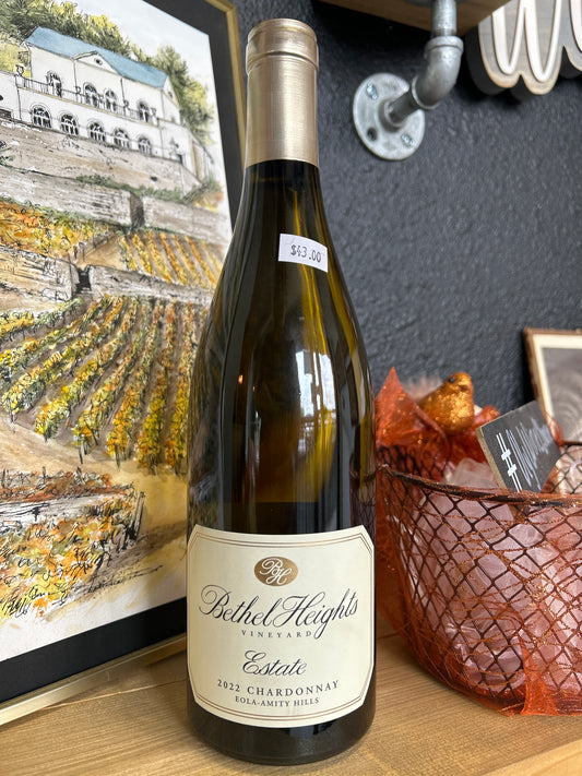 BETHEL HEIGHTS 2023 Estate Chardonnay 'Eola-Amity Hills' (Oregon)