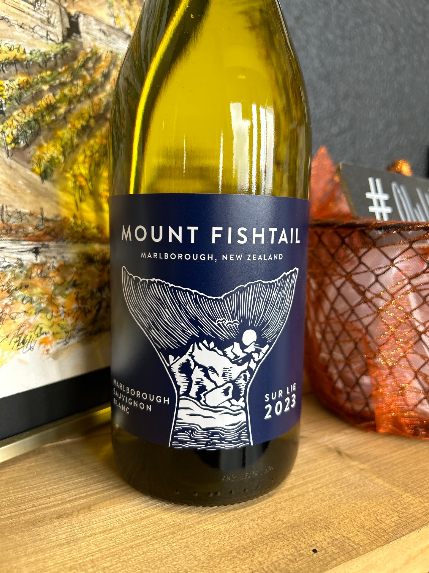 MOUNT FISHTAIL 2023 Sauvignon Blanc ‘Sur Lie’ (Marlborough, New Zealand)