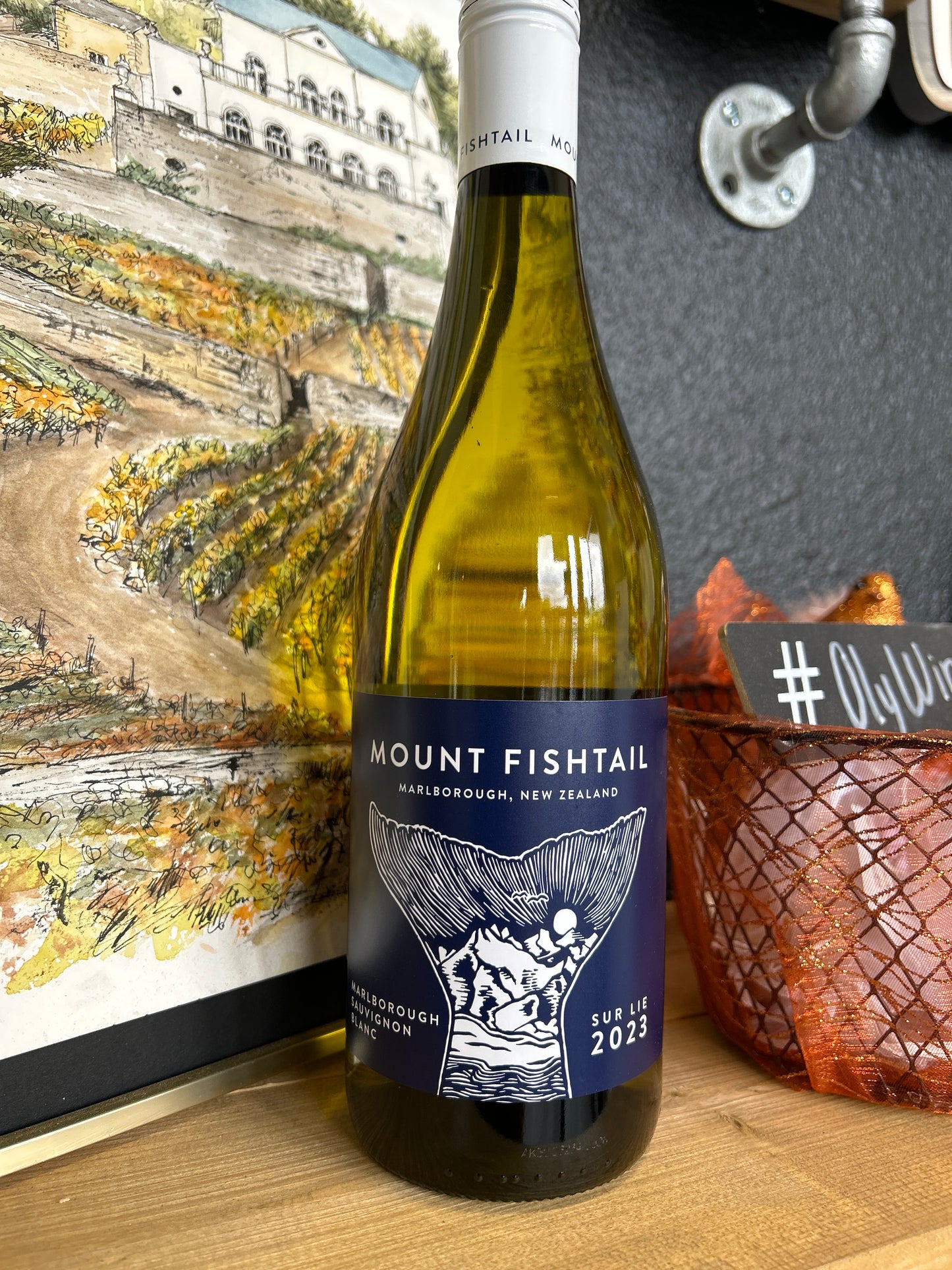 MOUNT FISHTAIL 2023 Sauvignon Blanc ‘Sur Lie’ (Marlborough, New Zealand)