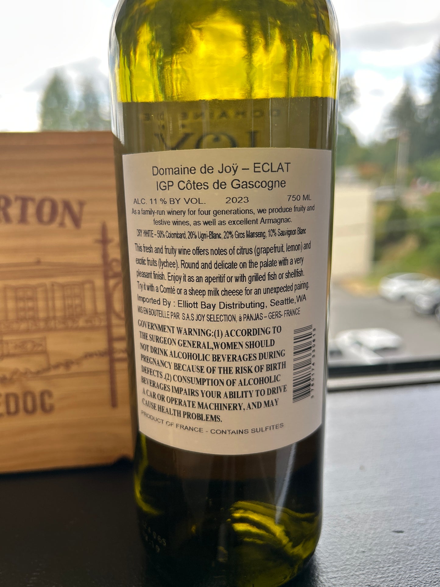 DOMAINE DE JOŸ 2023 ‘Eclat’ (Cotes de Gascogne, France)