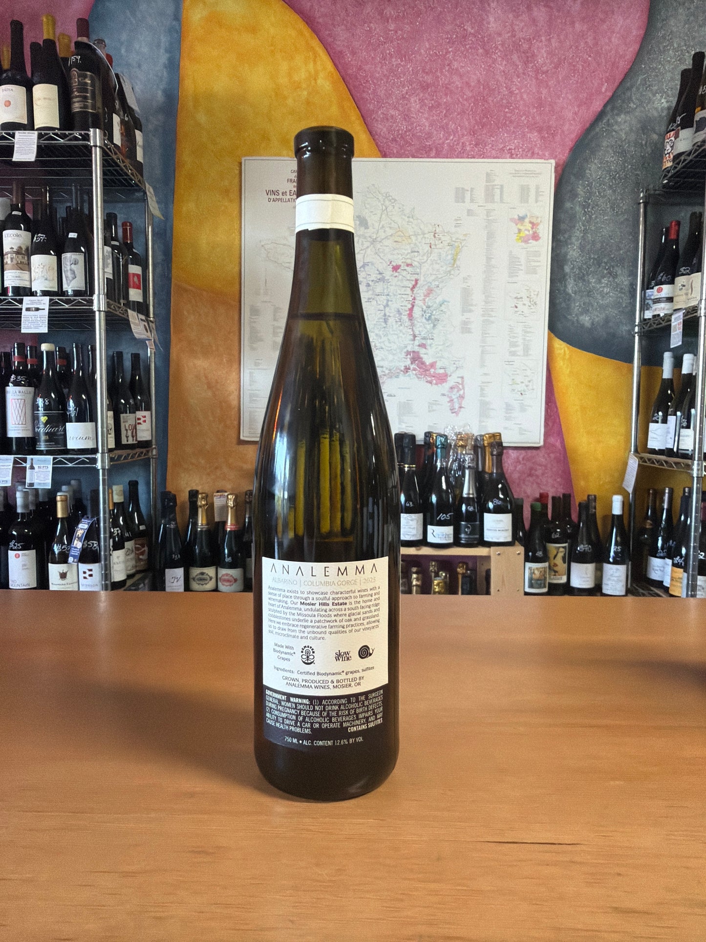 ANALEMMA 2023 Albarino 'Mosier Hills Estate' (Columbia Gorge, WA)