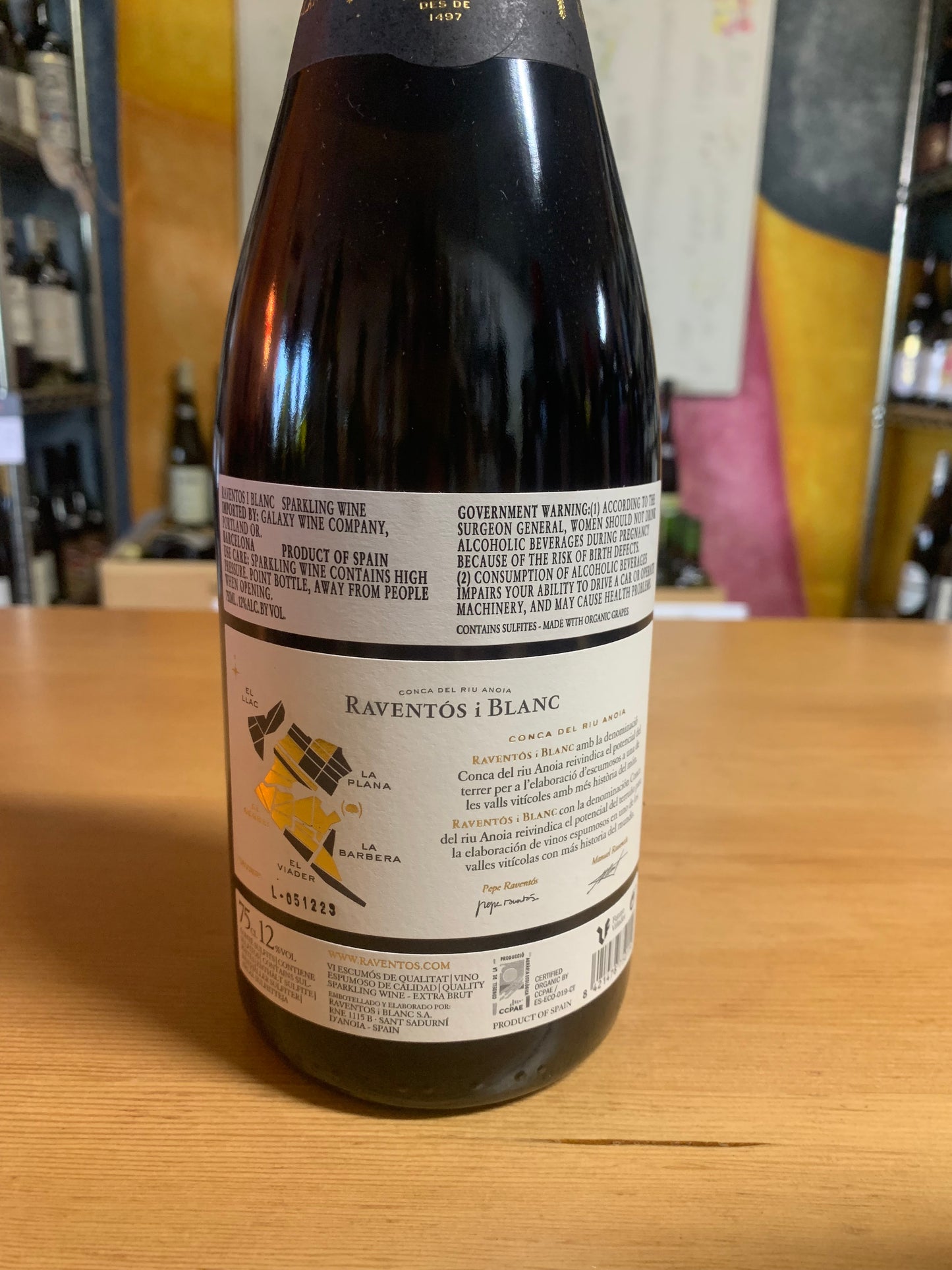 RAVENTÓS I BLANC 2021 Blanc de Blancs (Penedes, Spain)