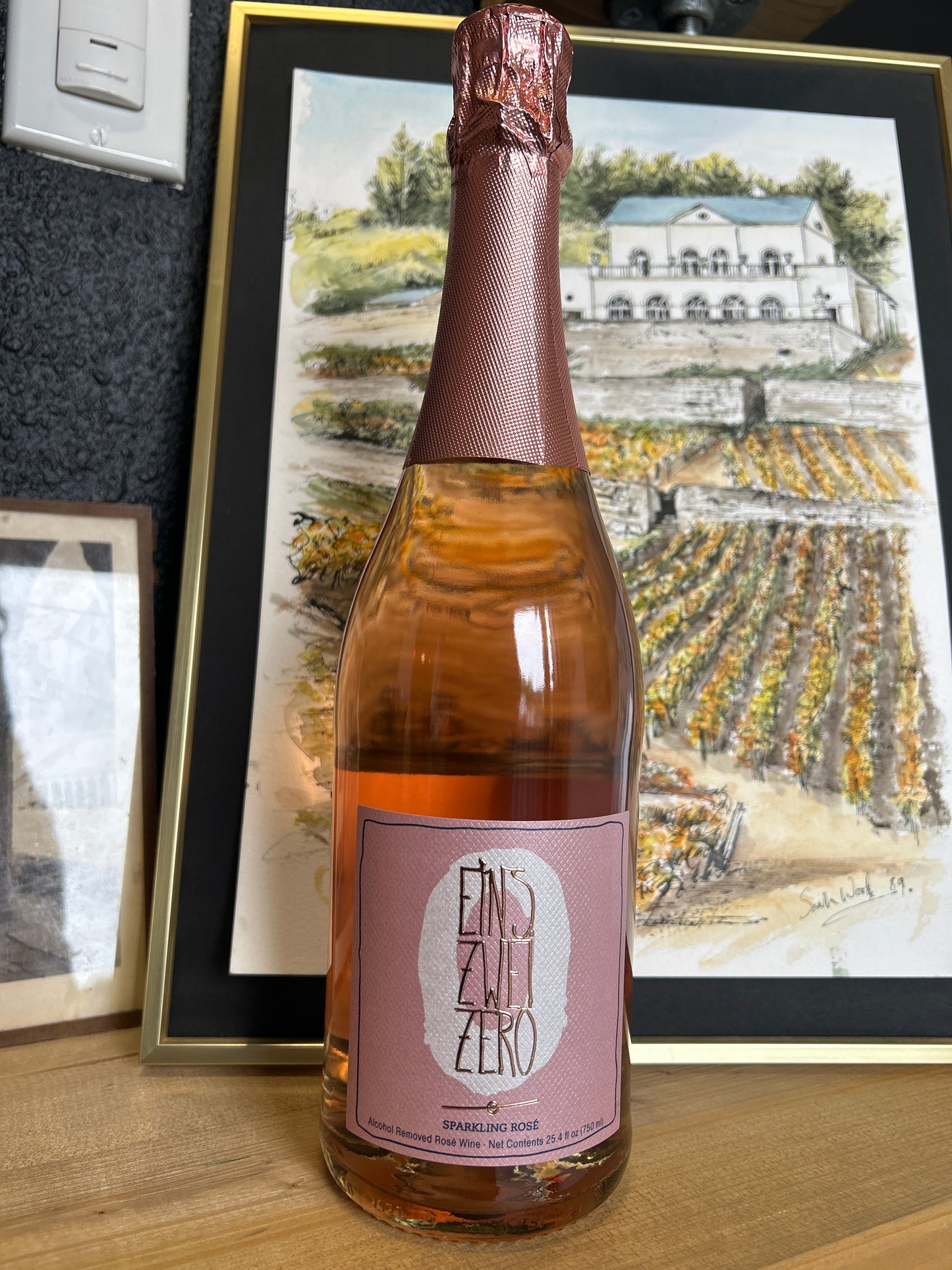 LEITZ NV Sparking Rose ‘Eins Zwei Zero’ Non-Alcoholic (Germany)