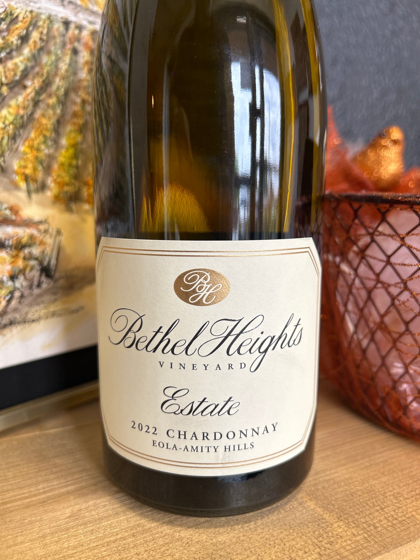 BETHEL HEIGHTS 2023 Estate Chardonnay 'Eola-Amity Hills' (Oregon)