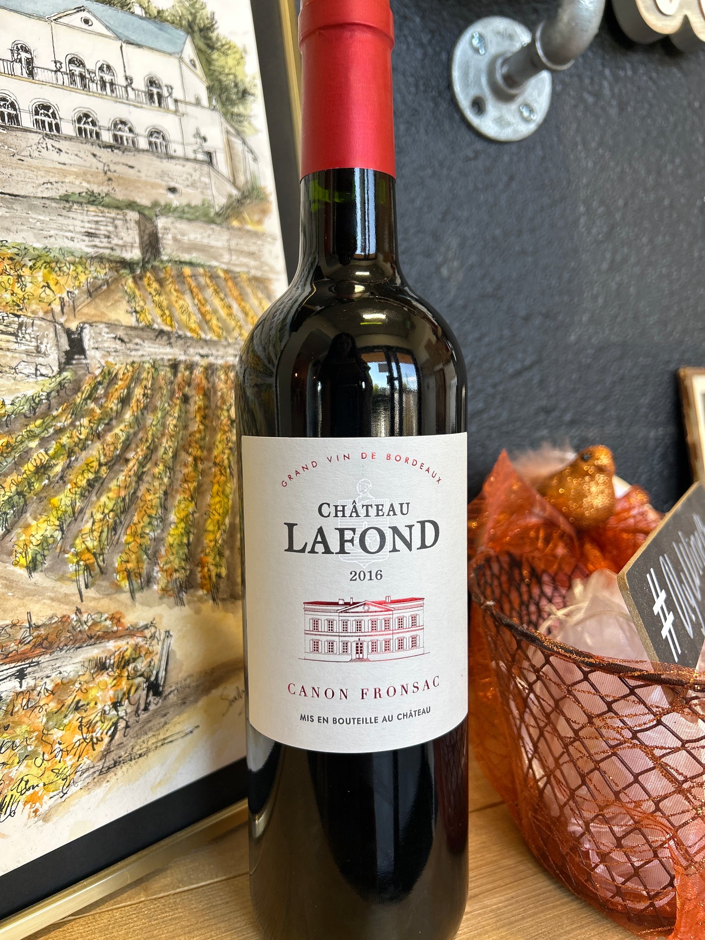 CHATEAU LAFOND 2016 Canon Fronsac (Bordeaux, France)