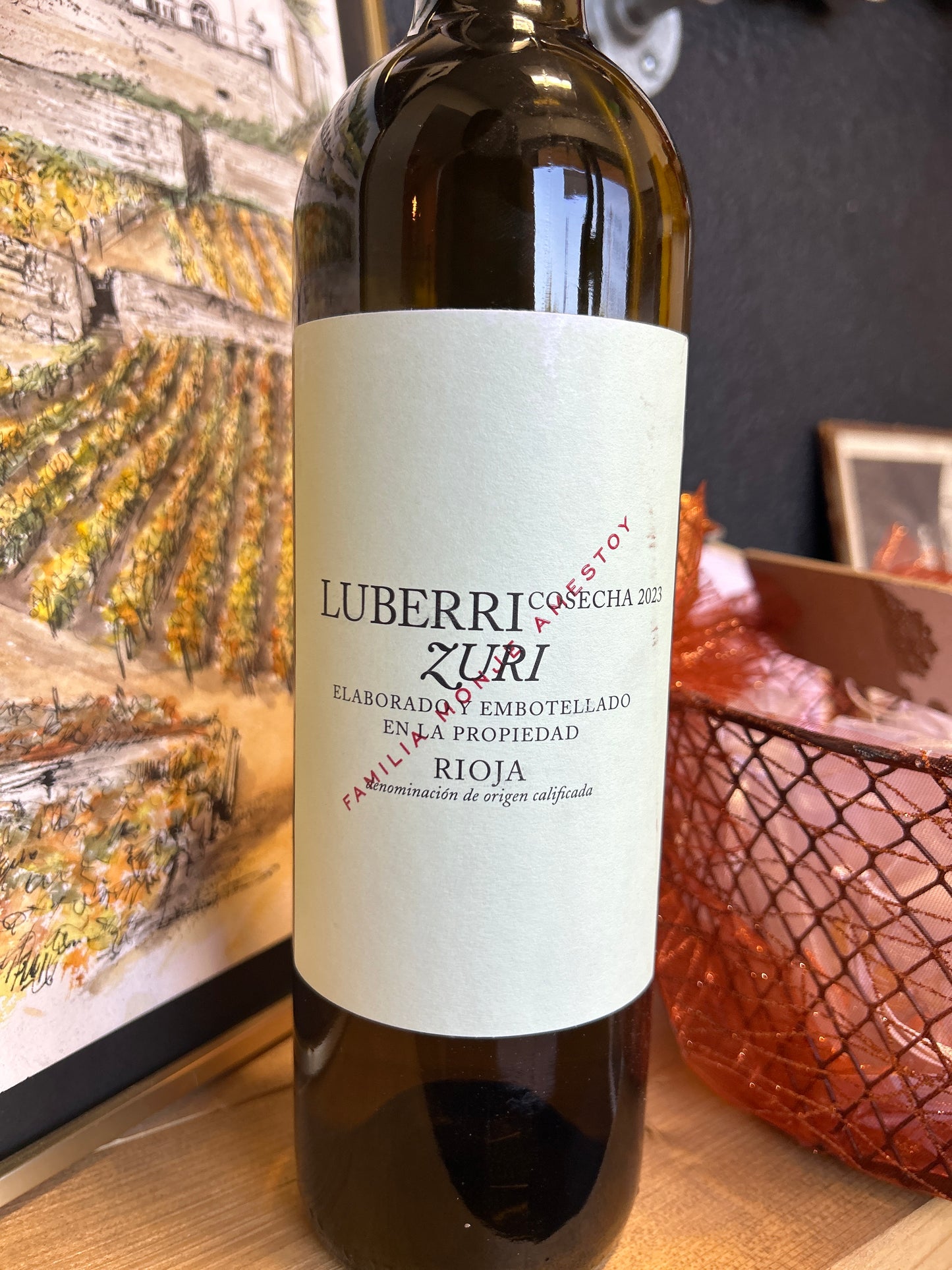 LUBERRI ZURI 2023 ‘Rioja Bianco’ (Rioja Alavesa, Spain)