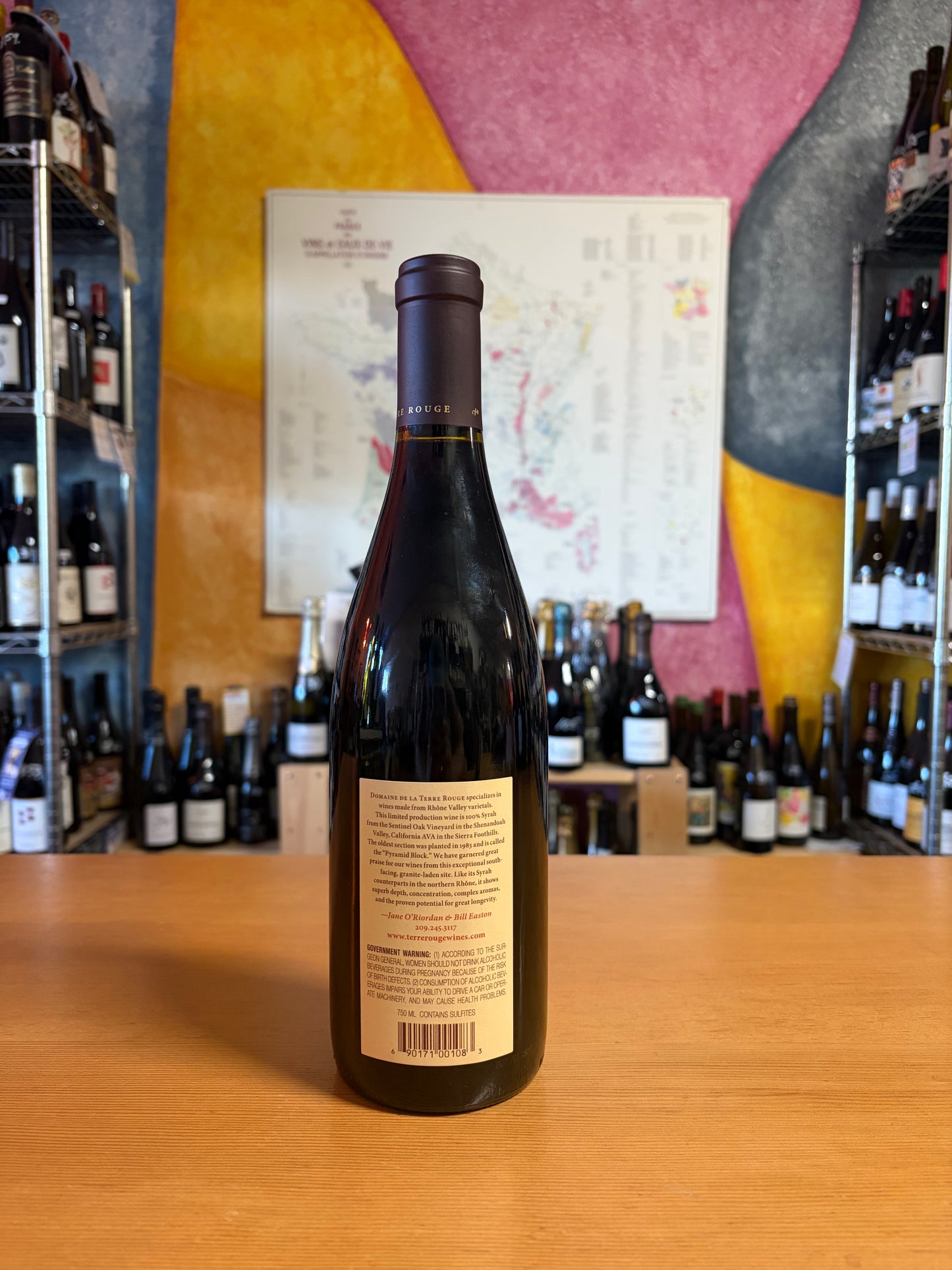 TERRE ROUGE 2016 Sentinel Oak Vineyard Syrah (Shenandoah Valley, CA)