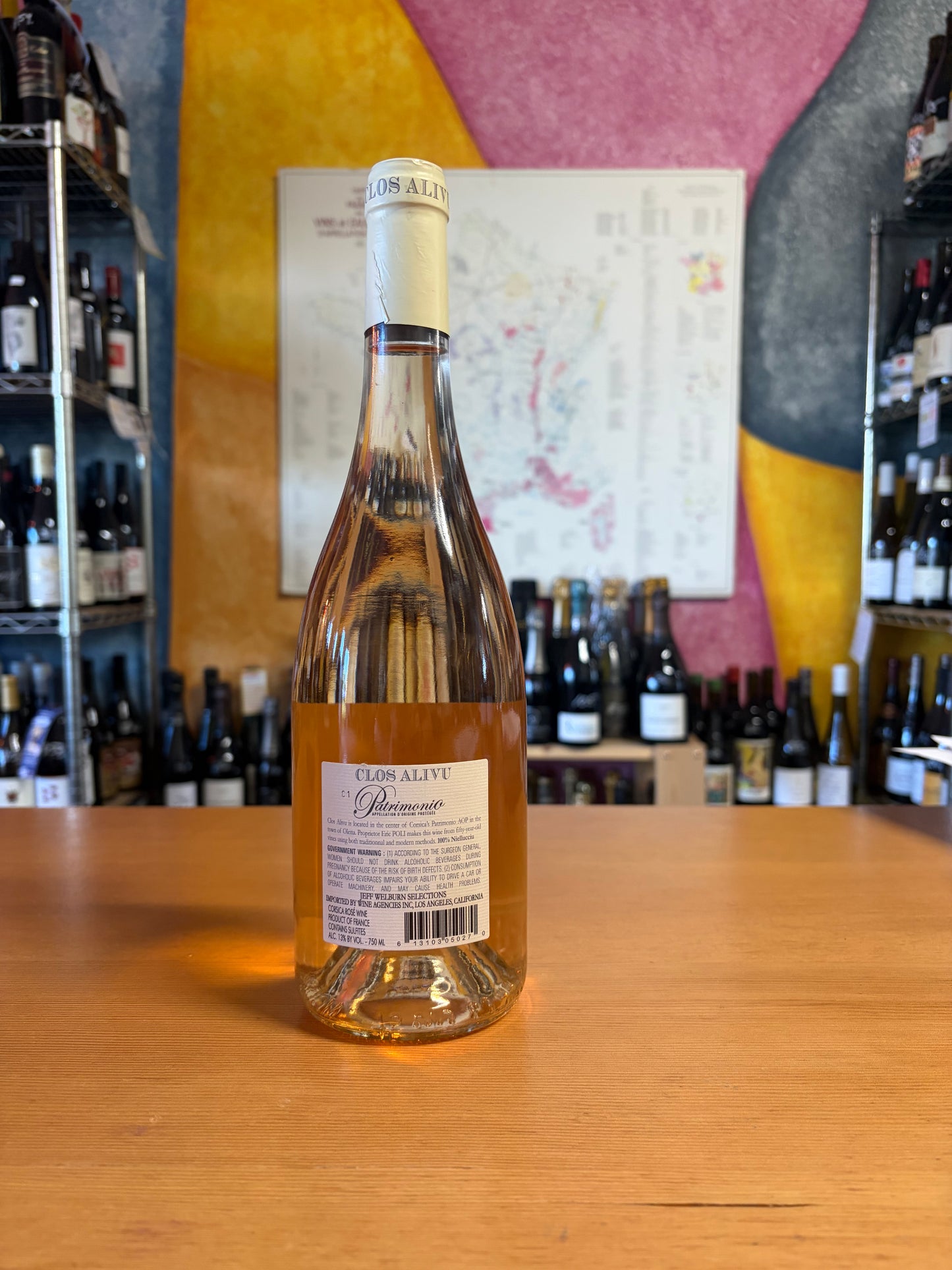 CLOS ALIVU 2025 Rose 'Patrimonio' (Patrimonio, Corsica, France)
