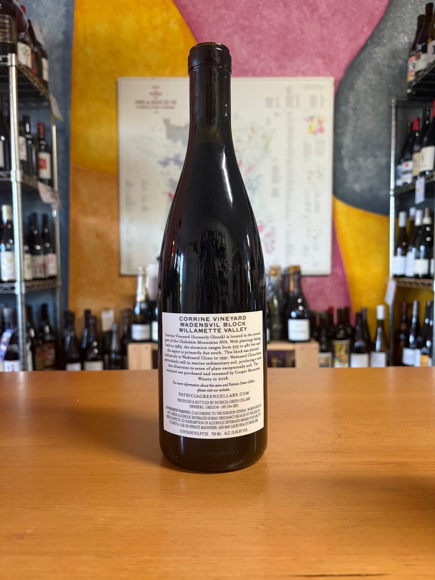 PATRICIA GREEN 2022 Corrine Vineyard Wadensvil Block Pinot Noir (Chehalem Mtns, OR)
