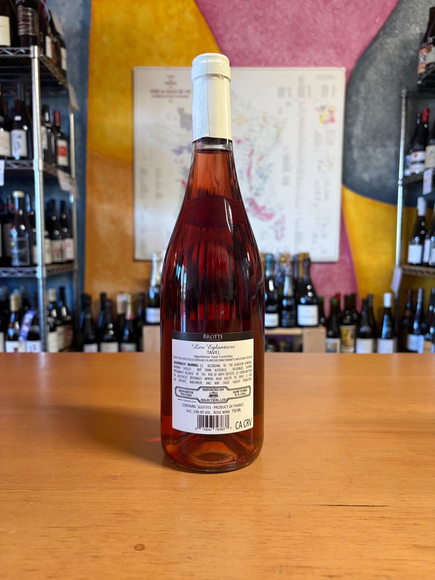 BROTTE 2025 Tavel Rose 'Les Eglantiers' (Rhone, FR)