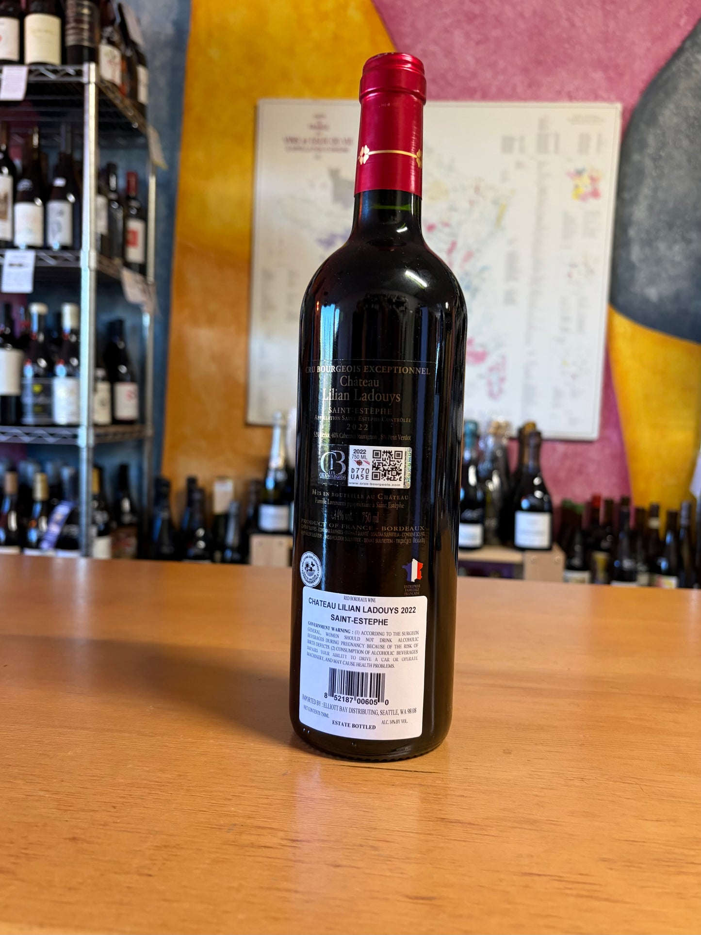 CHATEAU LILIAN-LADOUYS 2022 Saint-Estephe Cru Bourgeois Exceptionnel (Bordeaux, FR)