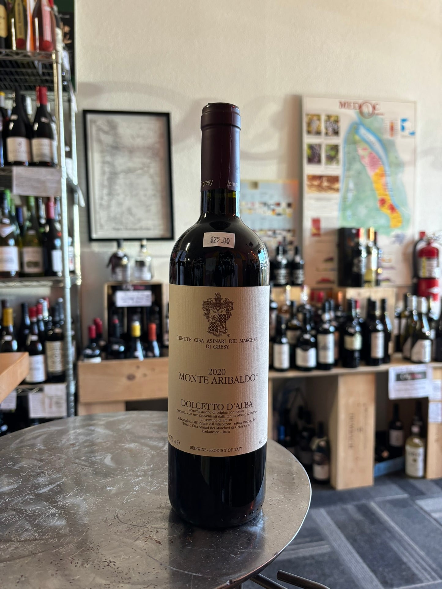 TENUTE DEI MARCHESI DI GRESY 2021 Dolcetto d'Alba 'Monte Aribaldo' (Piedmont, Italy)