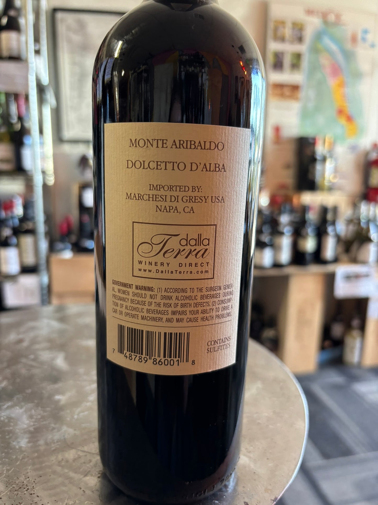 TENUTE DEI MARCHESI DI GRESY 2021 Dolcetto d'Alba 'Monte Aribaldo' (Piedmont, Italy)