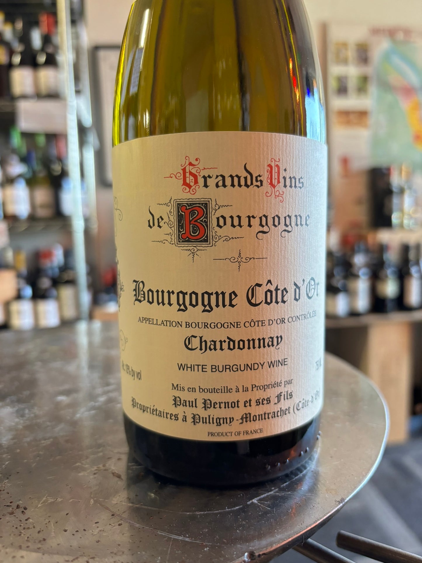 PAUL PERNOT 2023 Chardonnay 'Bourgogne Blanc' (Burgundy, France)
