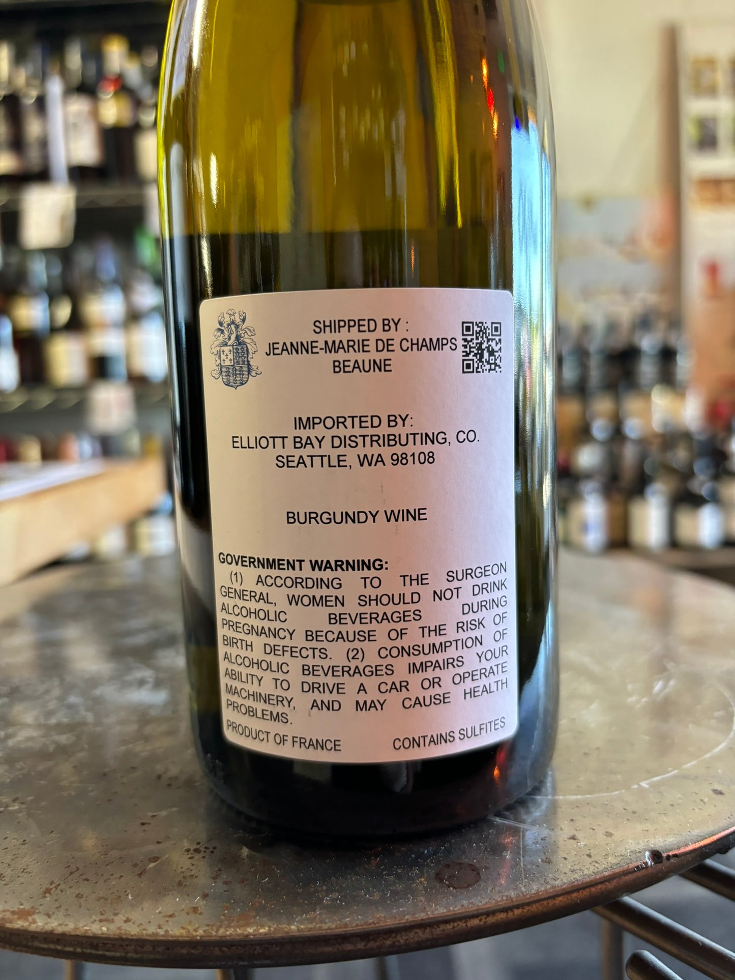 PAUL PERNOT 2023 Chardonnay 'Bourgogne Blanc' (Burgundy, France)