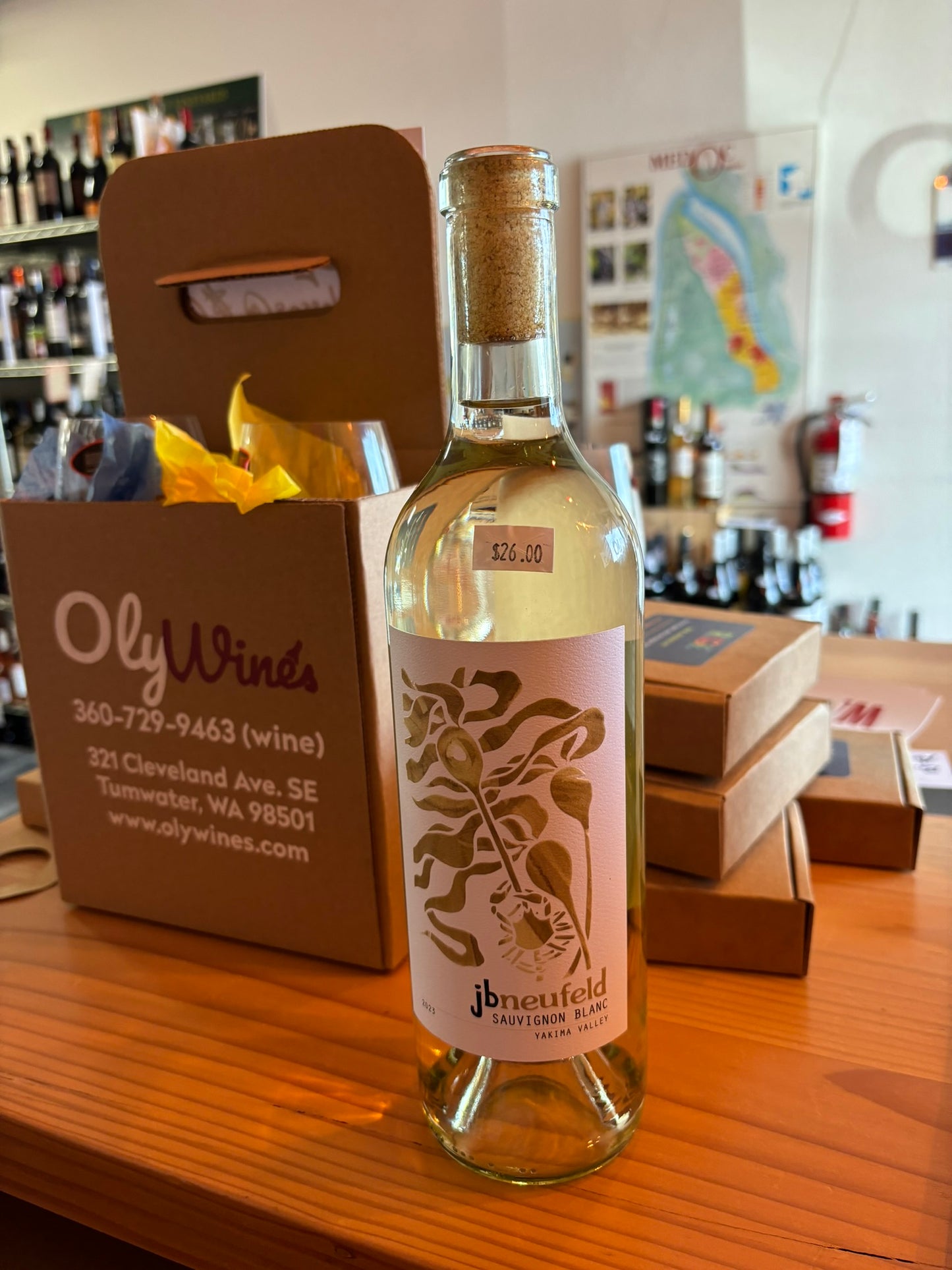 JB NEUFELD 2024 Sauvignon Blanc (Yakima Valley, WA)
