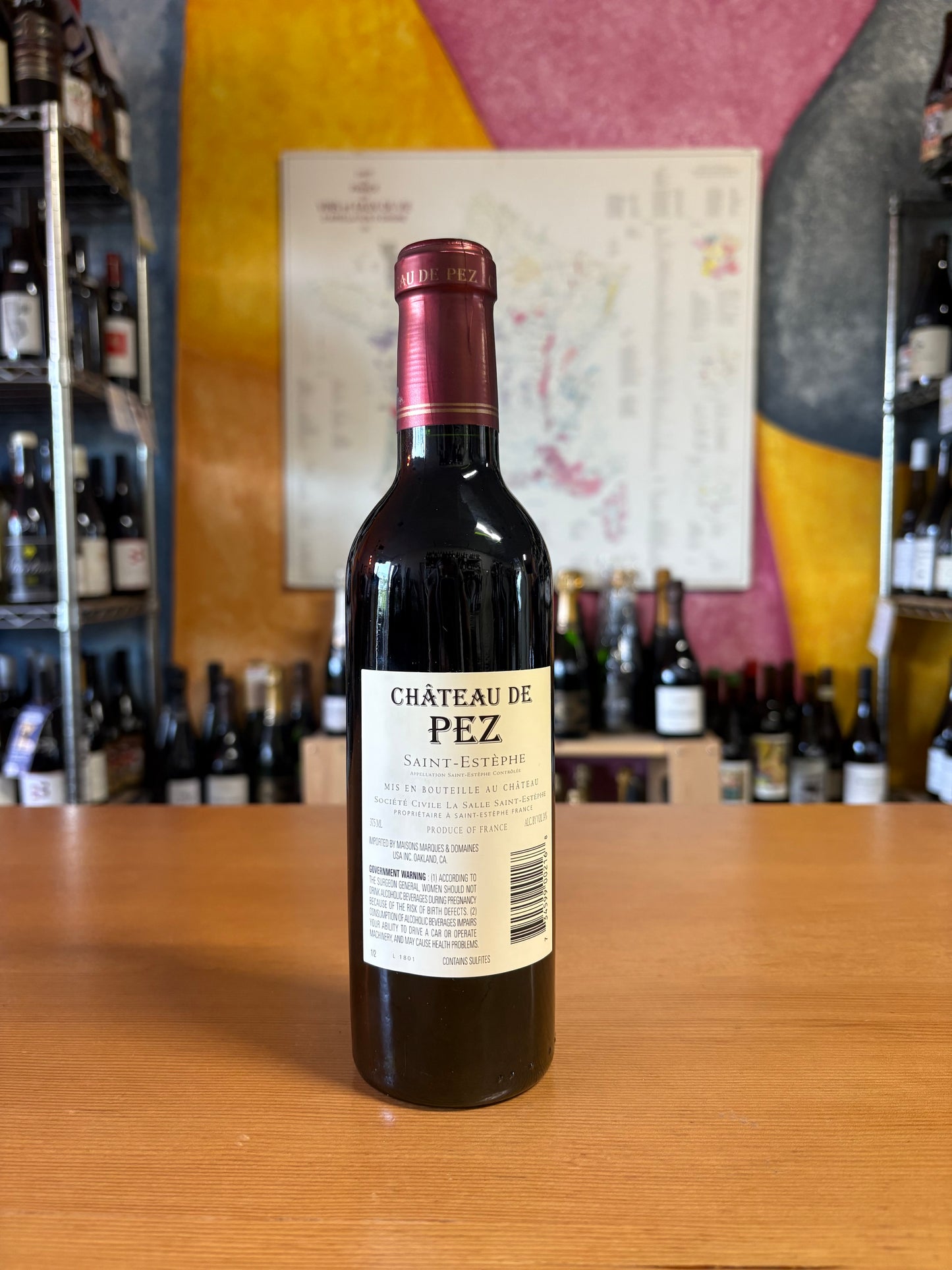 CHATEAU DE PEZ 2016 Saint-Estephe 375mL (Bordeaux, FR)