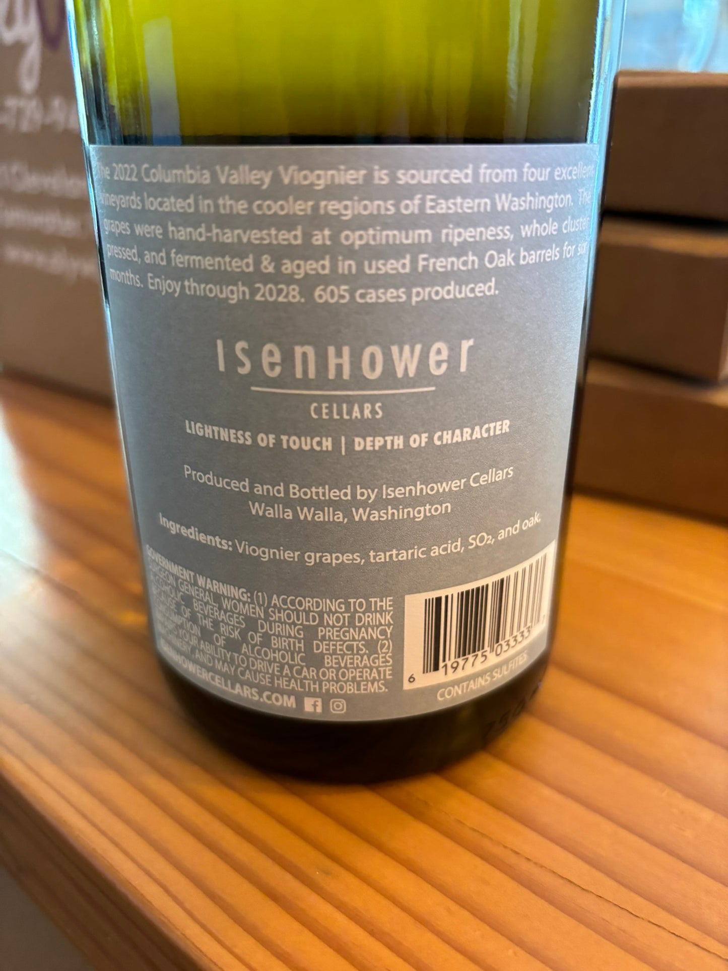 ISENHOWER 2023 Viognier 'i-Series' (Columbia Valley, WA)