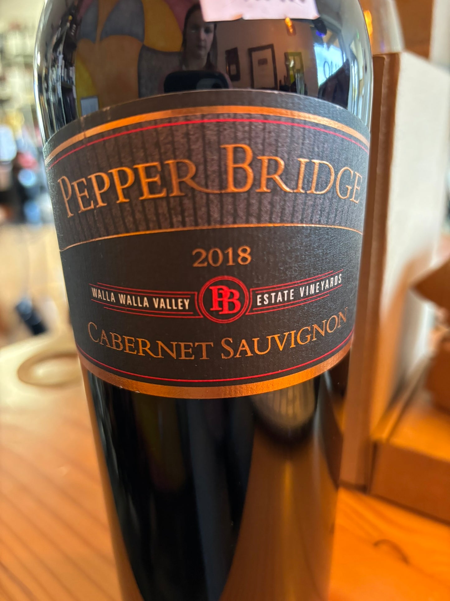 PEPPER BRIDGE 2018 Cabernet Sauvignon (Walla Walla, WA)