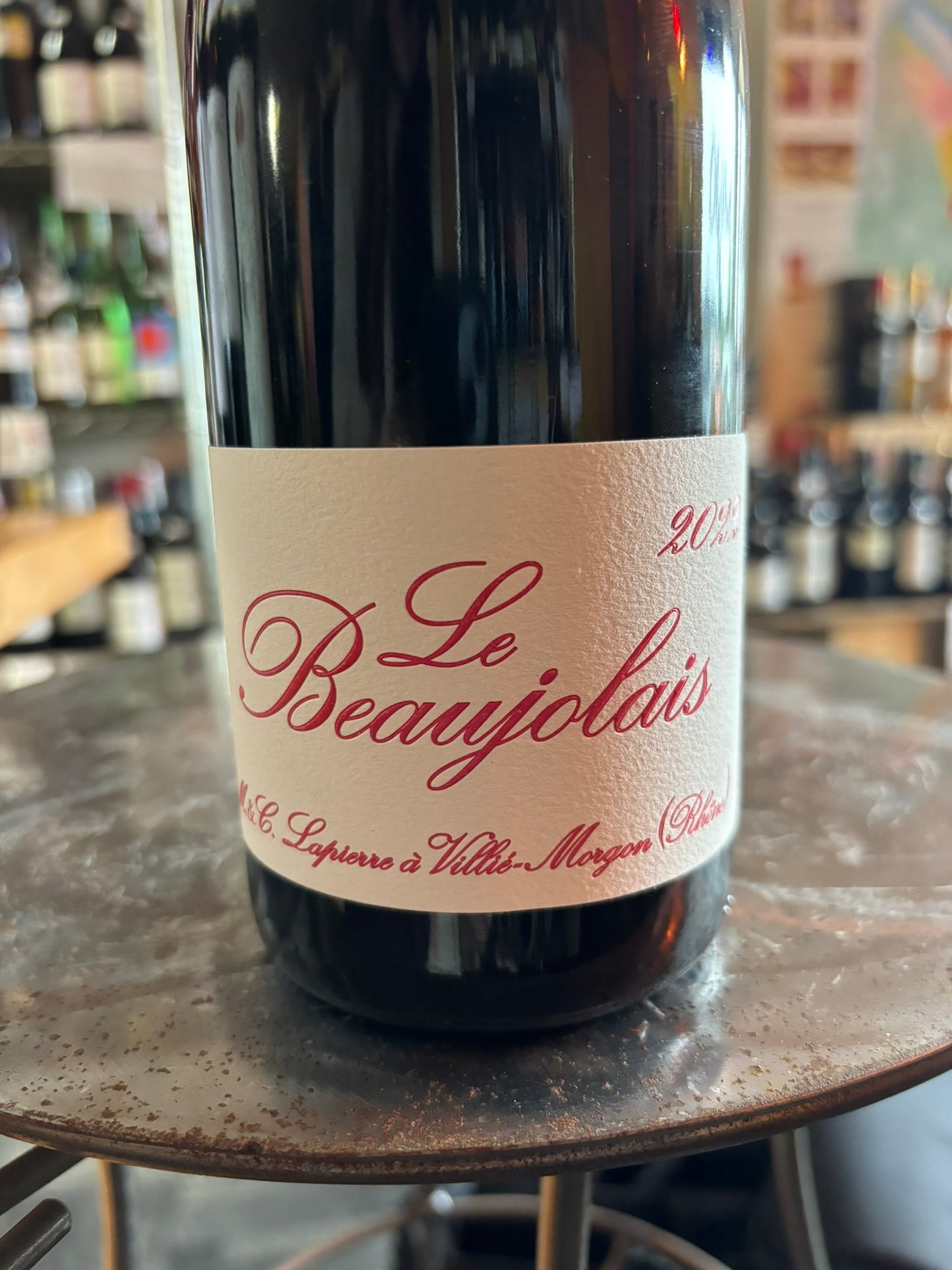 DOMAINE LAPIERRE 2022 Gamay 'Le Beaujolias' (Burgundy, France)