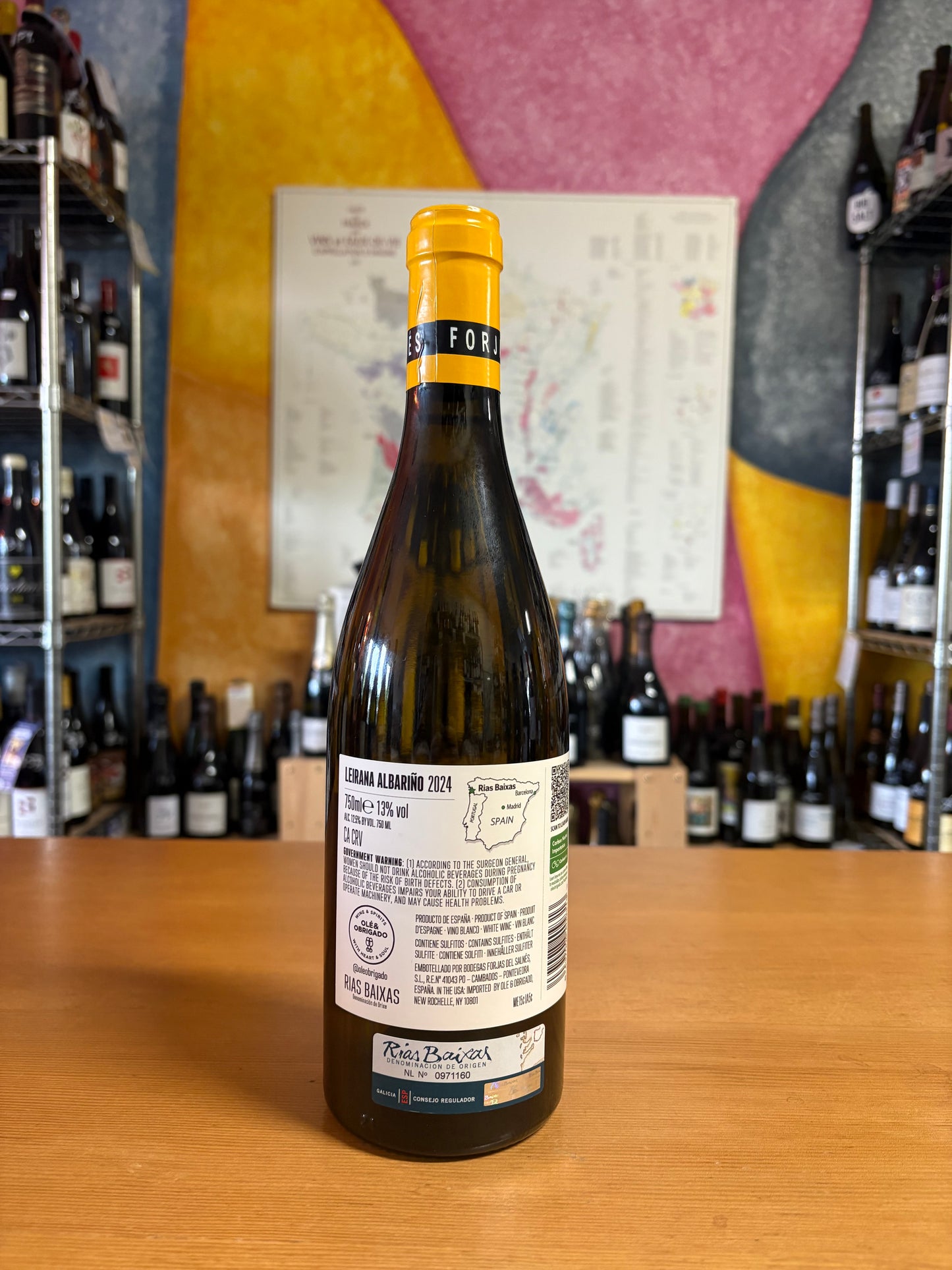 FOJAS 2024 Albarino 'Leirana' (Rias Baixas, Spain)