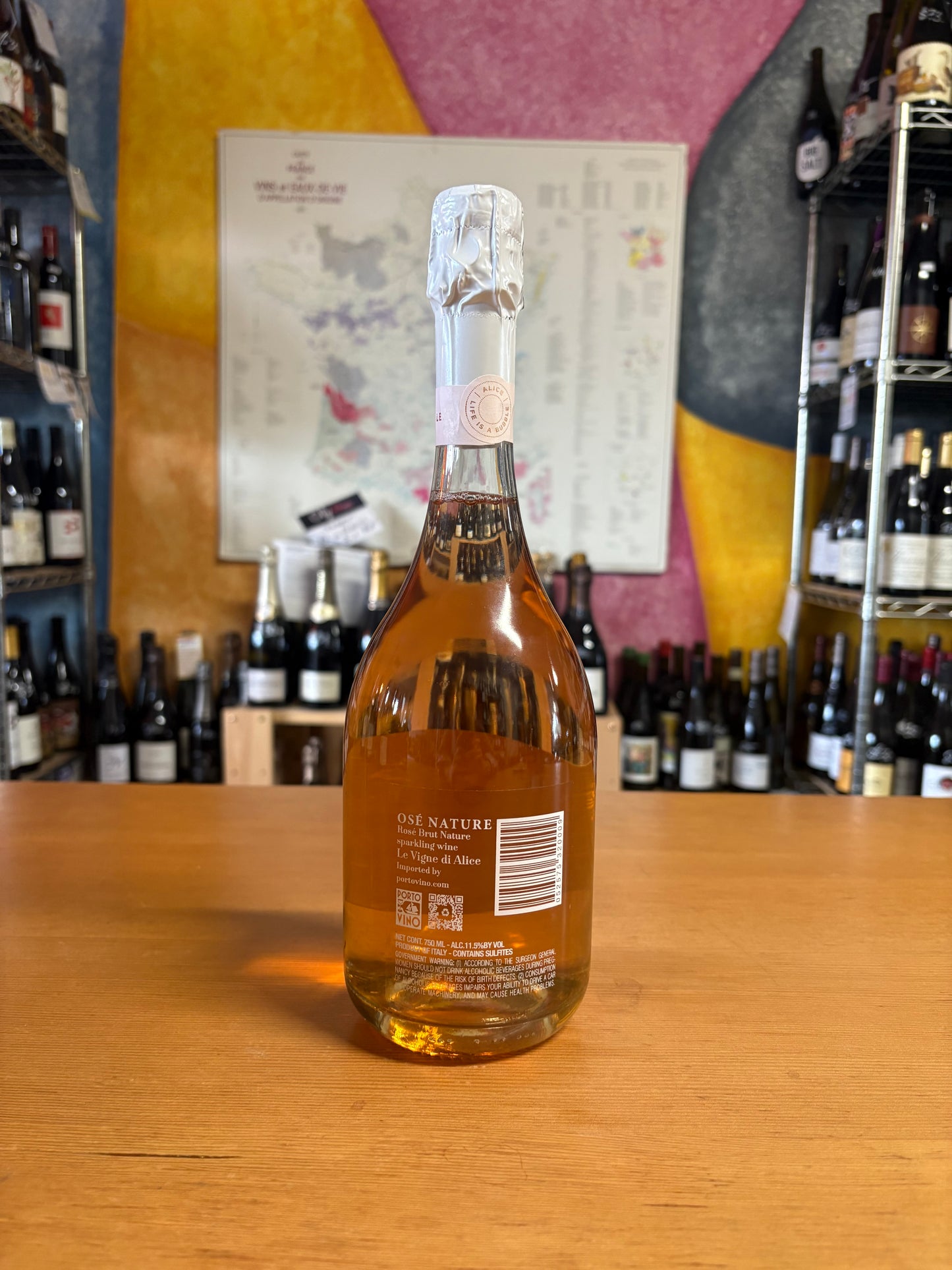 ALICE 2024 Brut Nature Rose Prosecco 'Ose Nature' (Veneto, Italy)