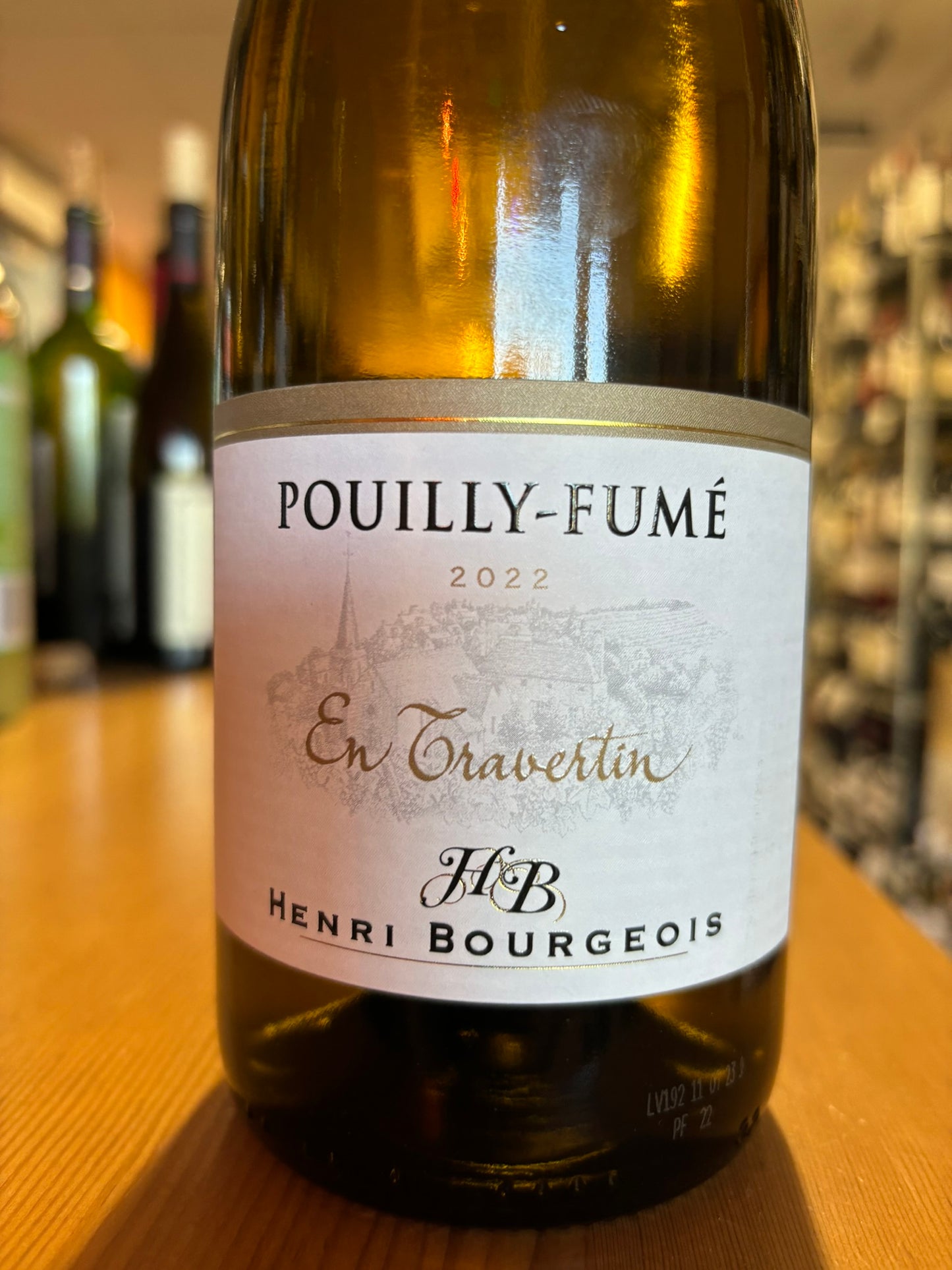 HENRI BOURGEOIS 2022 Pouilly-Fume 'En Travertin' (Loire, France)