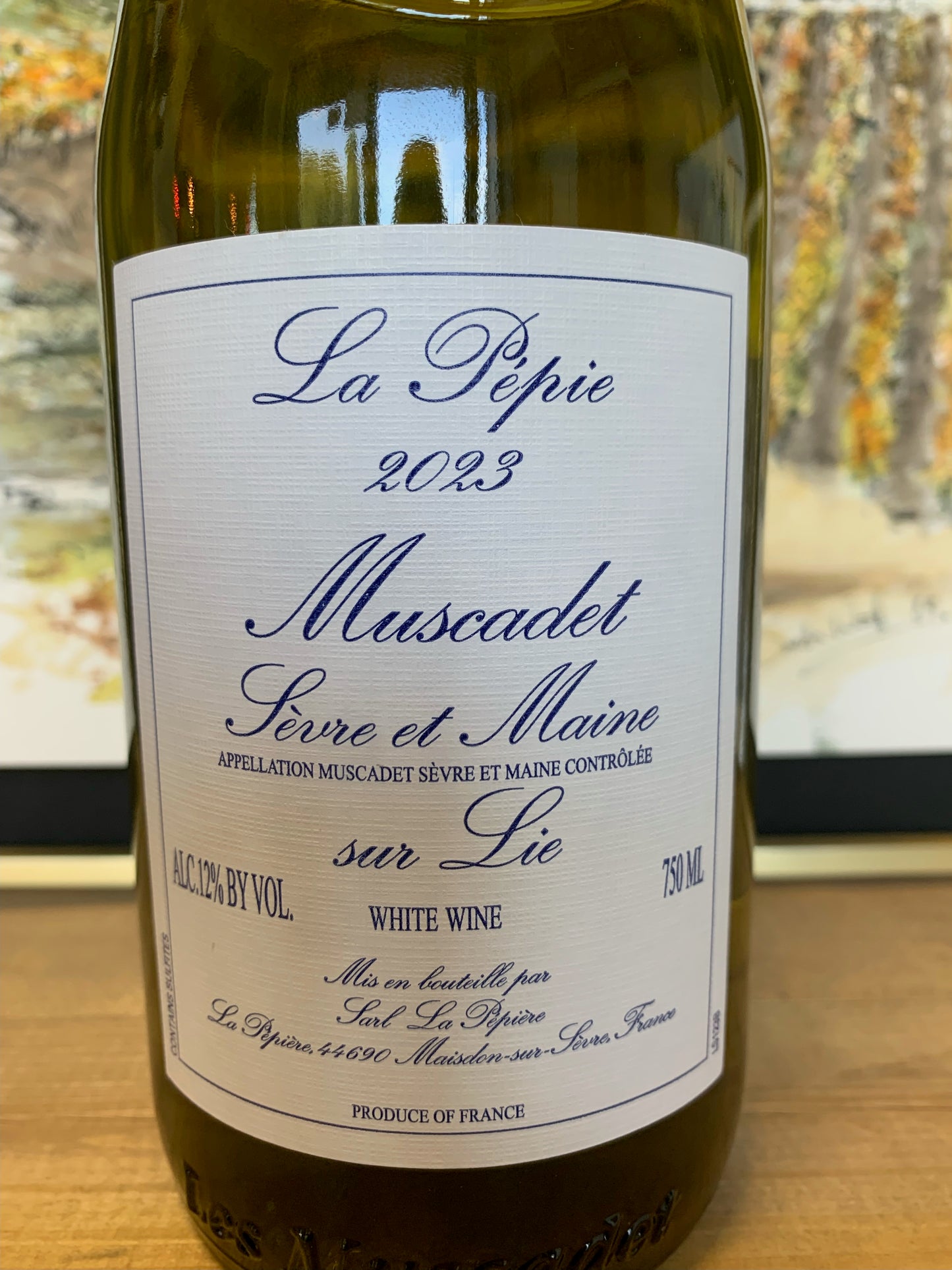 DOMAINE LA PEPIERE 2023 Muscadet Sévre et Maine 'La Pépie' (Loire Valley, France)