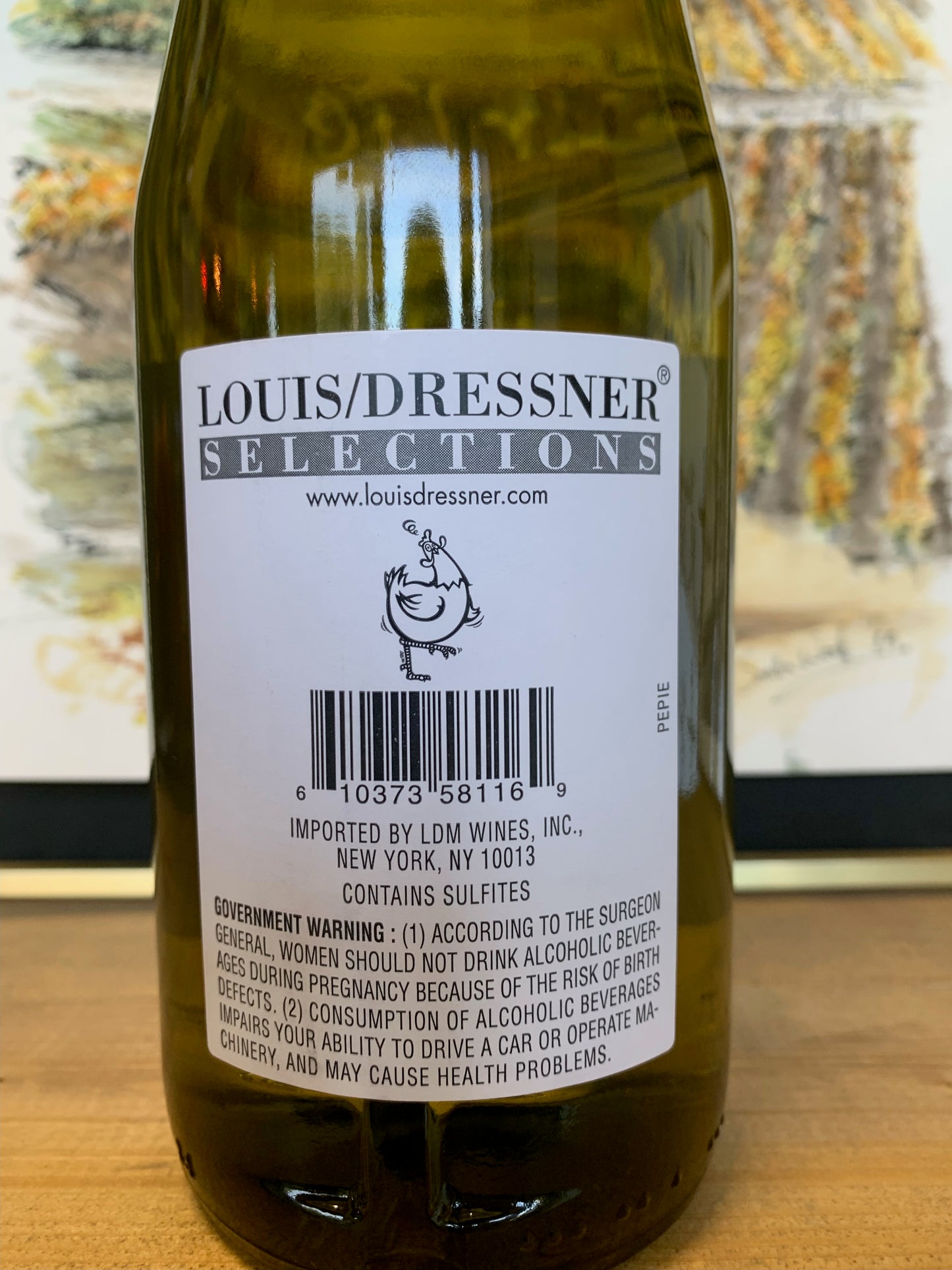 DOMAINE LA PEPIERE 2023 Muscadet Sévre et Maine 'La Pépie' (Loire Valley, France)