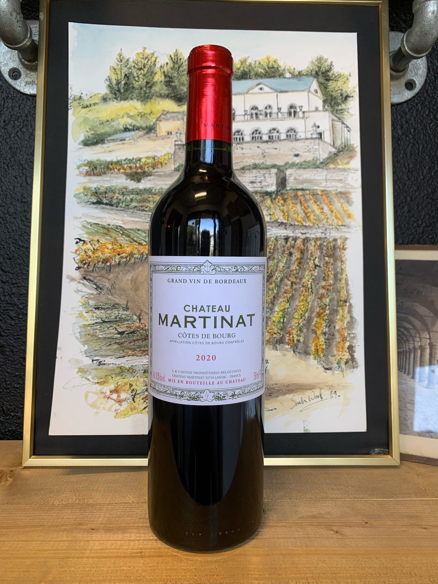 CHATEAU MARTINAT 2020 Côtes de Bourg (Bordeaux, France)