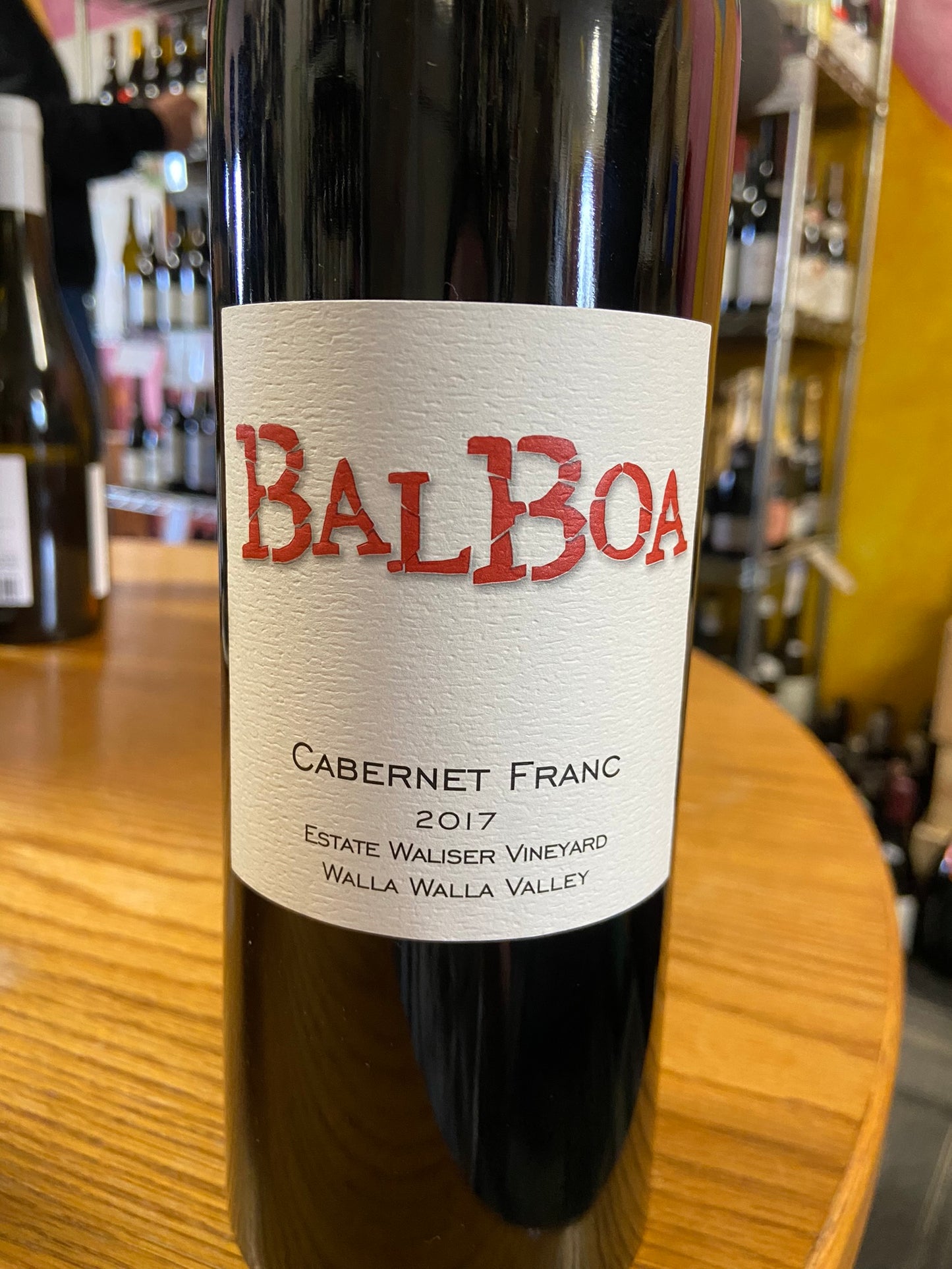 BALBOA 2017 Cabernet Franc (Walla Walla, WA)
