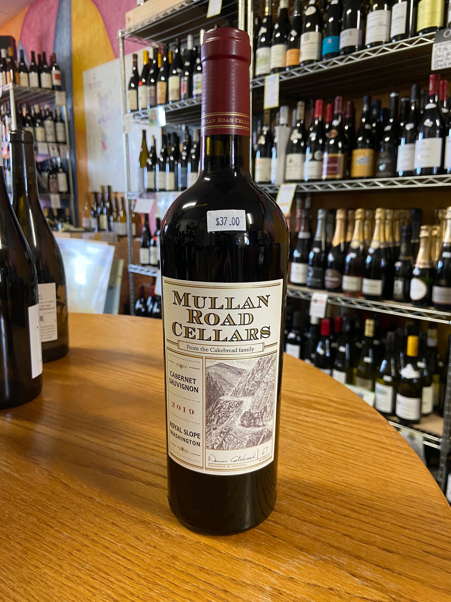 MULLAN ROAD CELLARS 2022 Cabernet Sauvignon (Royal Slope, WA)