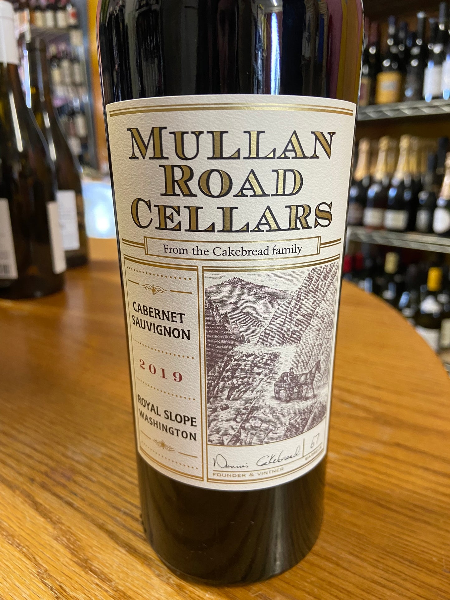 MULLAN ROAD CELLARS 2022 Cabernet Sauvignon (Royal Slope, WA)