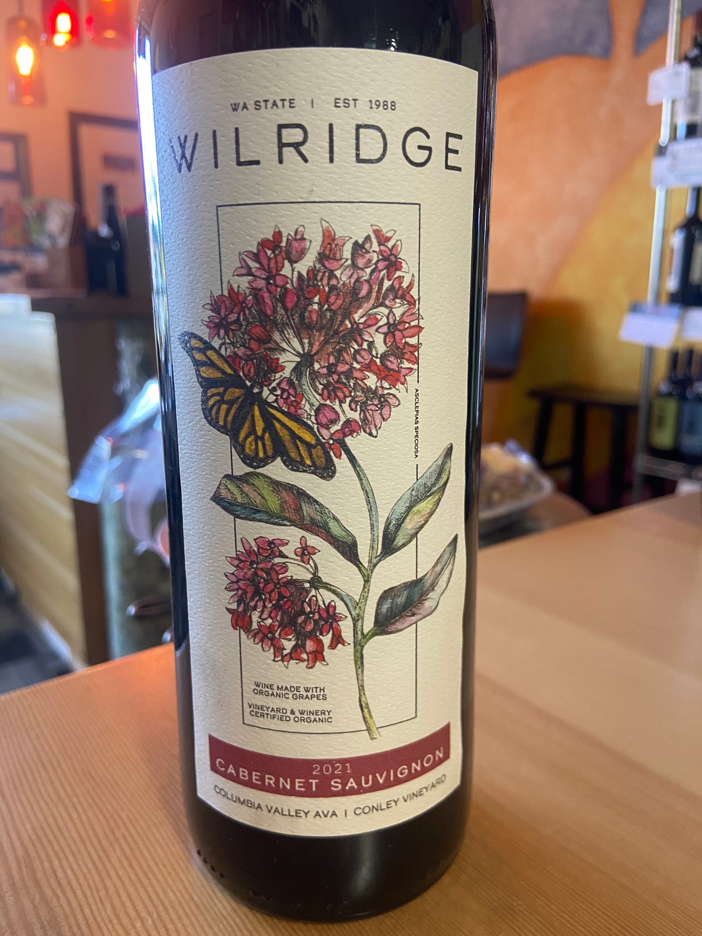 WILRIDGE WINERY 2020 Cabernet Sauvignon (Columbia Valley, WA)